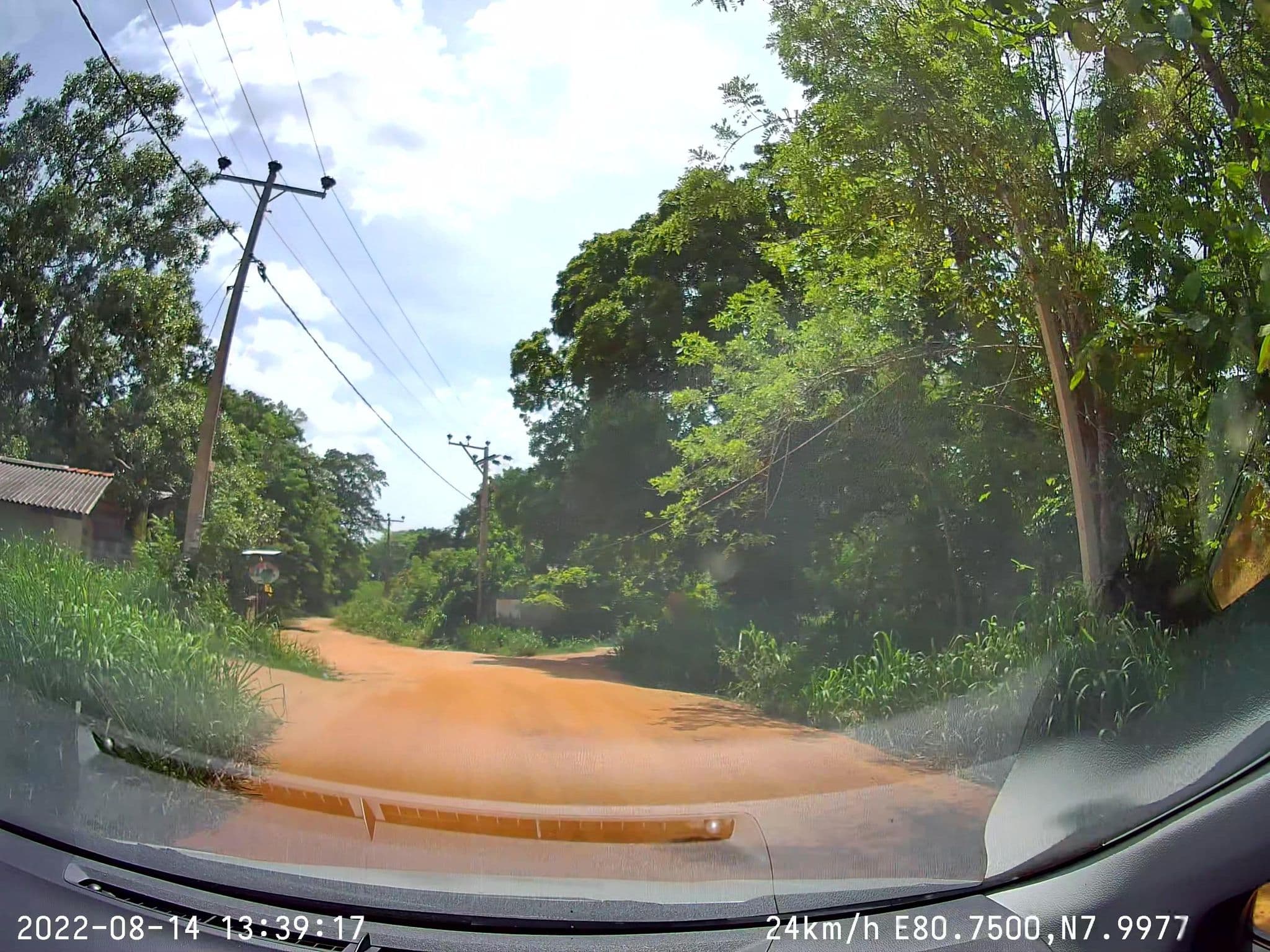 Street view near Sigiri Villa, Sigiriya
