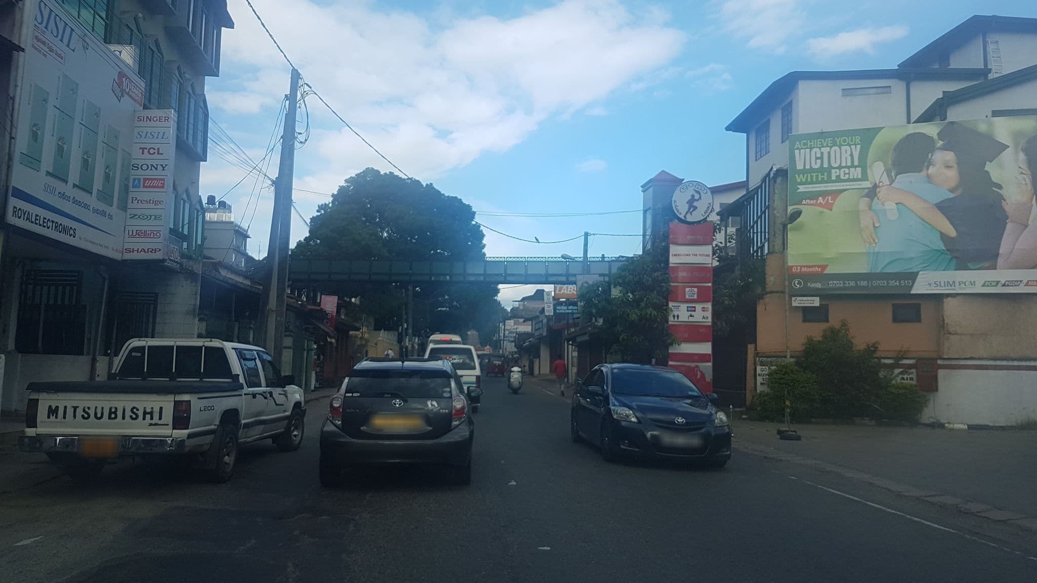 Street view near The Oasis Hostel, Kandy