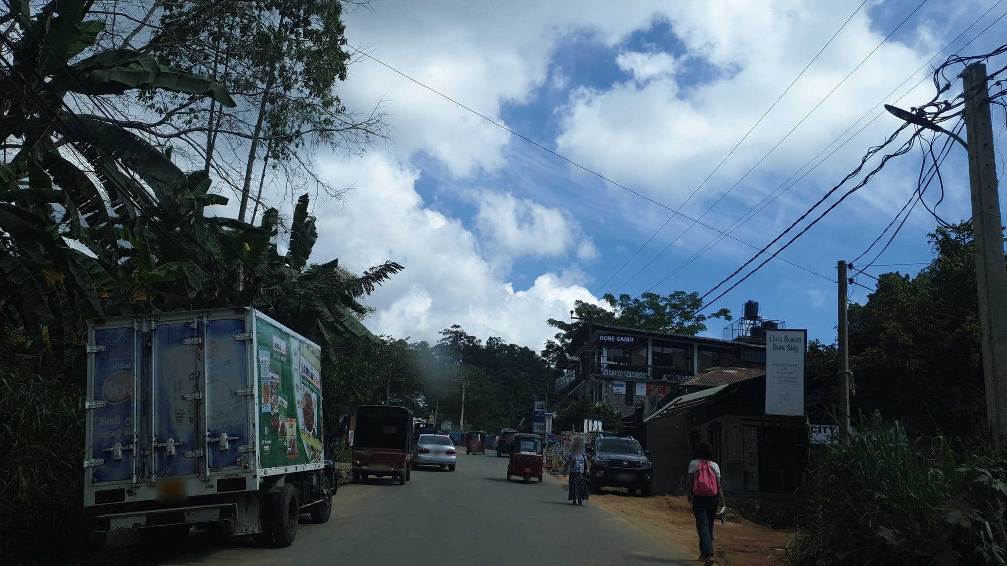 Street view near Little Heaven Homestay, Ella Town — © coreagc (CC BY-SA · Mapillary)