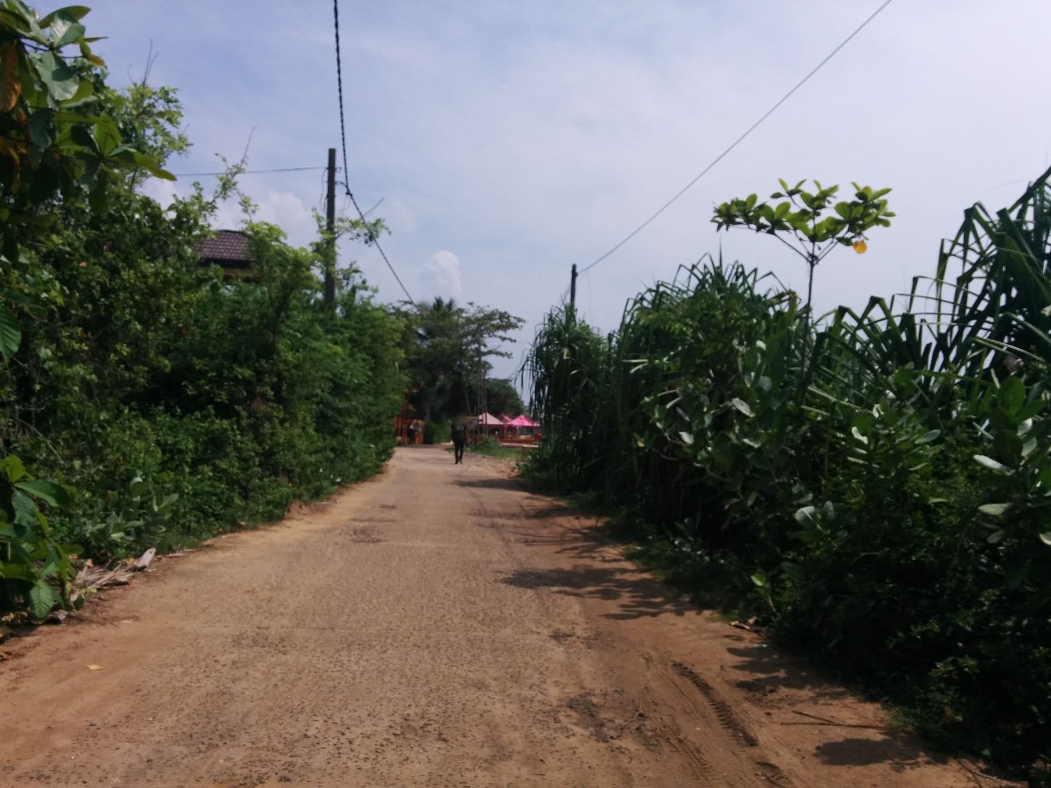 Street view near New Blue Horzon villa, Tangalle — © chivos (CC BY-SA · Mapillary)