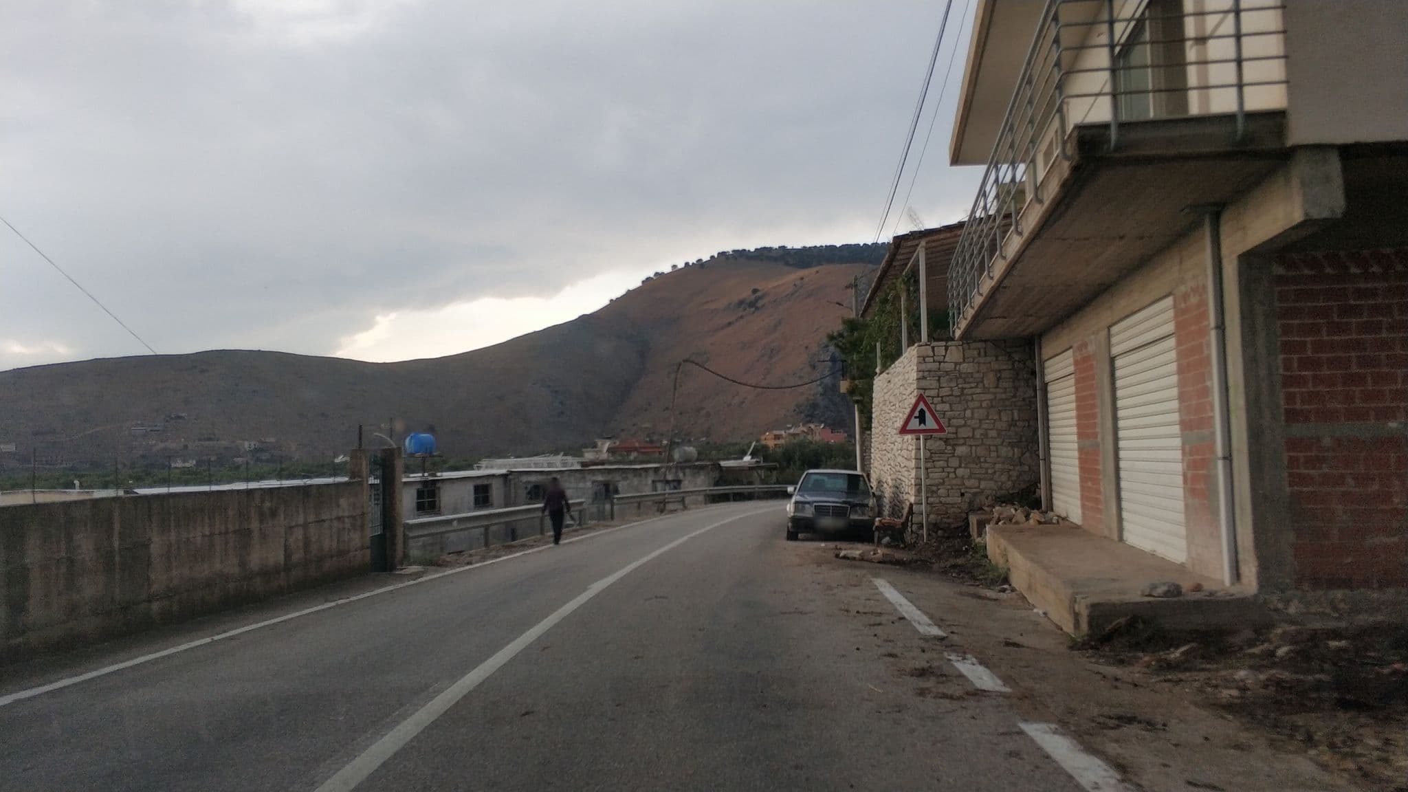 Street view near Casa Queparo, Himarë — © freddouhelk (CC BY-SA · Mapillary)