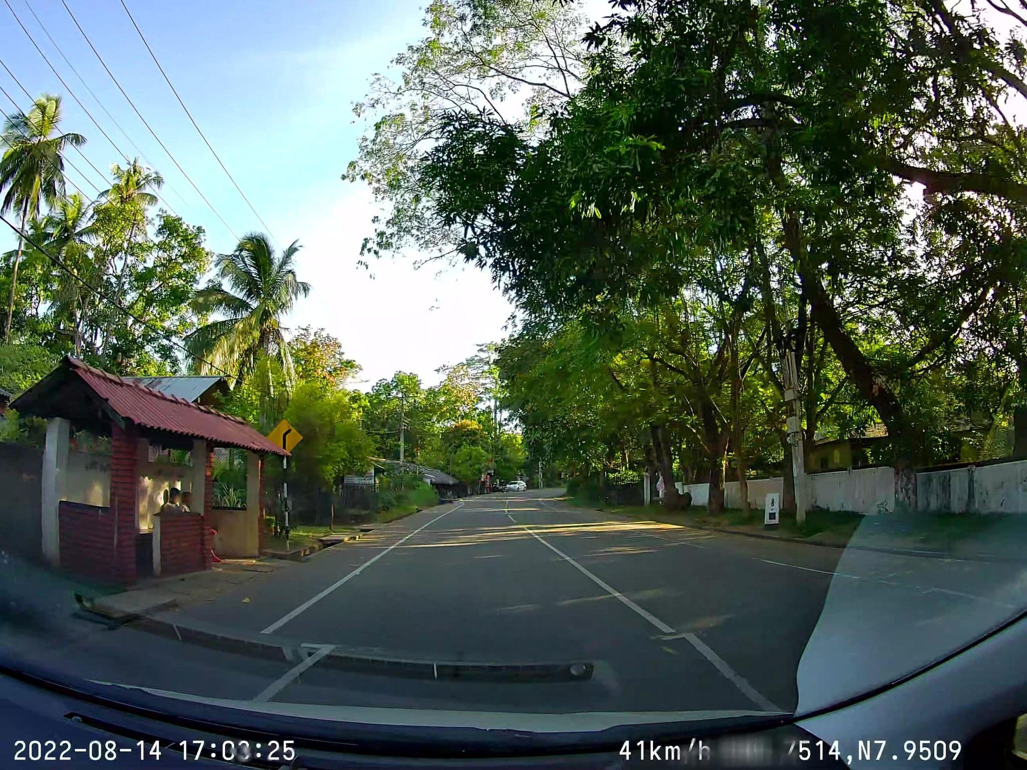 Street view near Sigiriya Postal Holiday Home, Sigiriya — © sahanbsb (CC BY-SA · Mapillary)