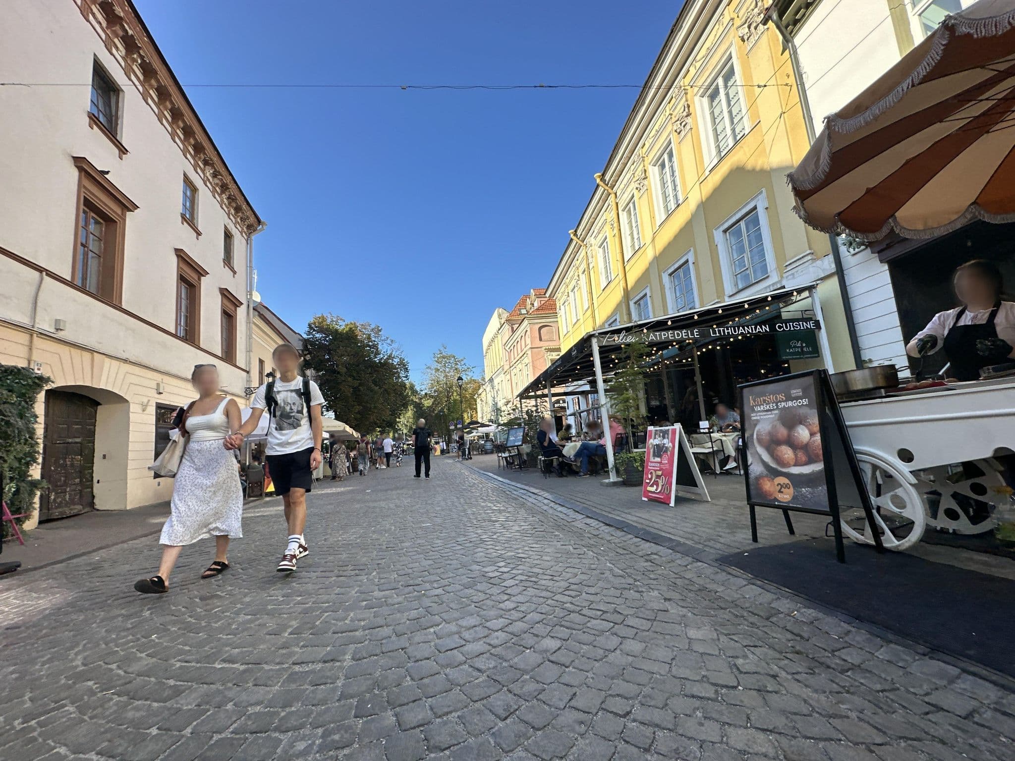 Street view near Atrium, Vilnius — © quickness805 (CC BY-SA · Mapillary)