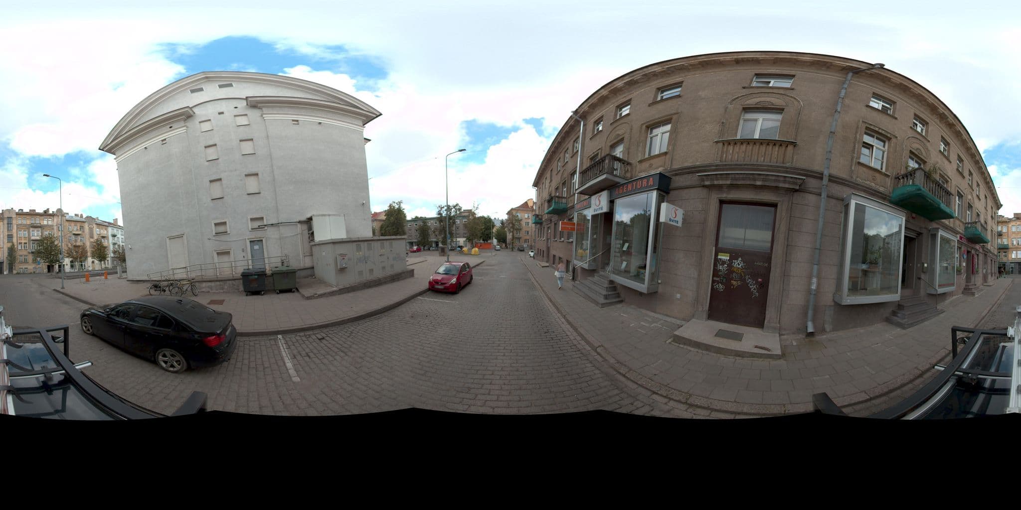 Street view near Nesė Pramogų banko svečių namai, Vilnius — © vms (CC BY-SA · Mapillary)