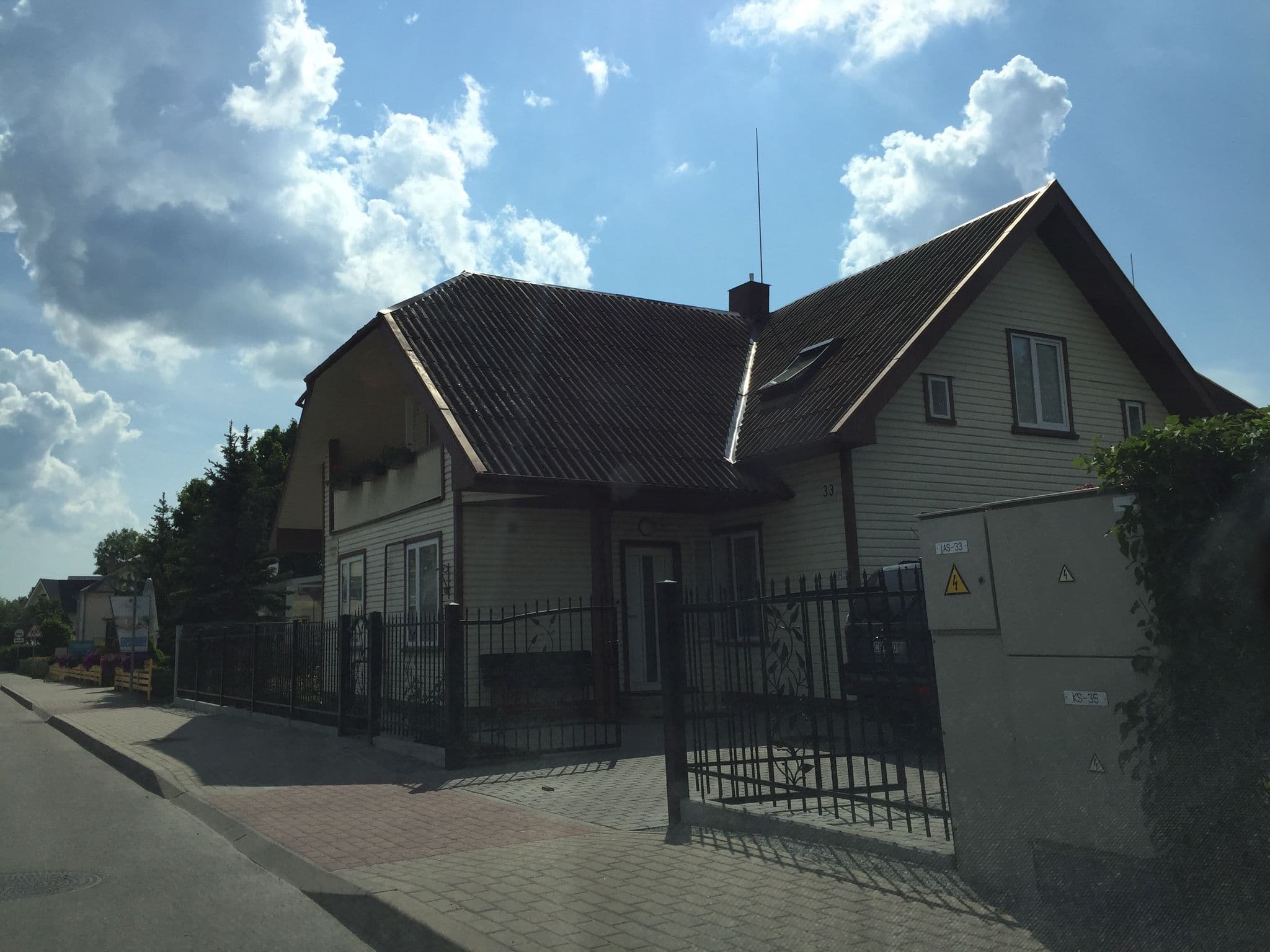 Street view near Vila Domino, Palanga — © richlv (CC BY-SA · Mapillary)