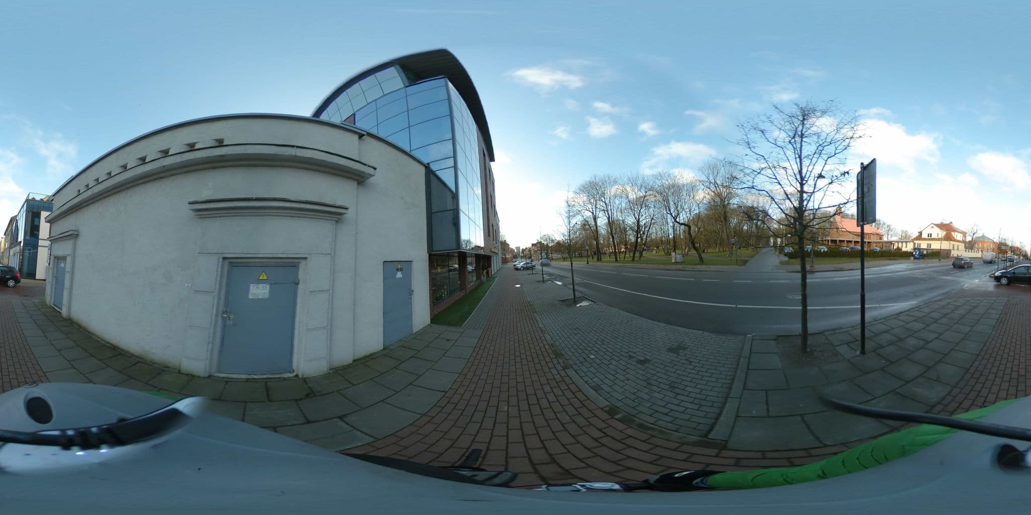 Street view near Hotel Ararat, Klaipėda — © kedas (CC BY-SA · Mapillary)
