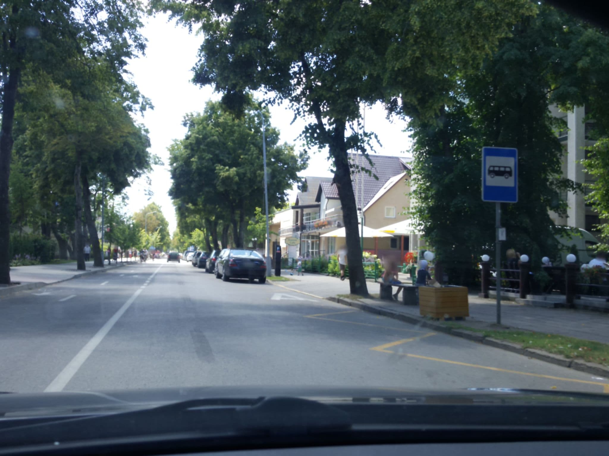 Street view near Žalias namas, Palanga — © klimakas (CC BY-SA · Mapillary)