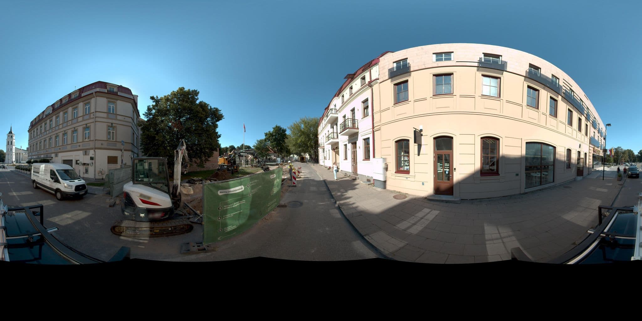 Street view near Amberton hotel, Vilnius — © vms (CC BY-SA · Mapillary)