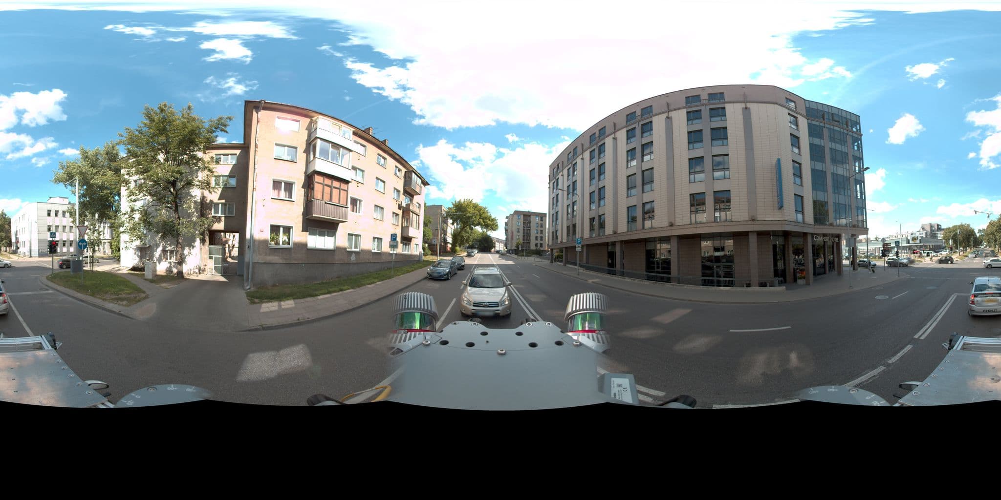 Street view near Comfort Hotel, Naujamiestis — © vms (CC BY-SA · Mapillary)