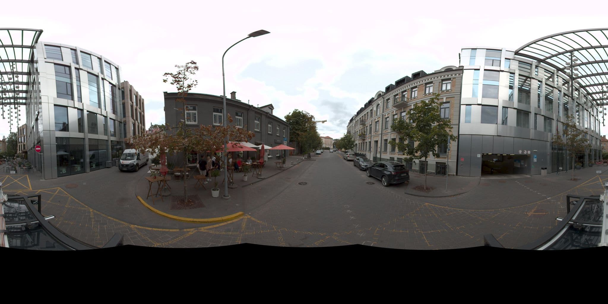 Street view near Hilton Garden Inn Vilnius City Centre, Vilnius — © vms (CC BY-SA · Mapillary)