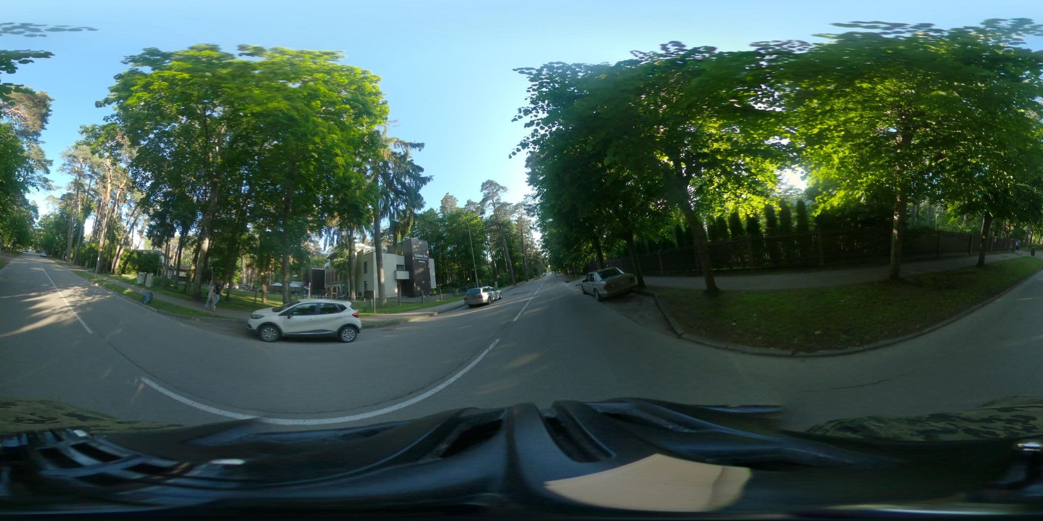 Street view near Amber Sea Hotel, Jūrmala — © ursus (CC BY-SA · Mapillary)
