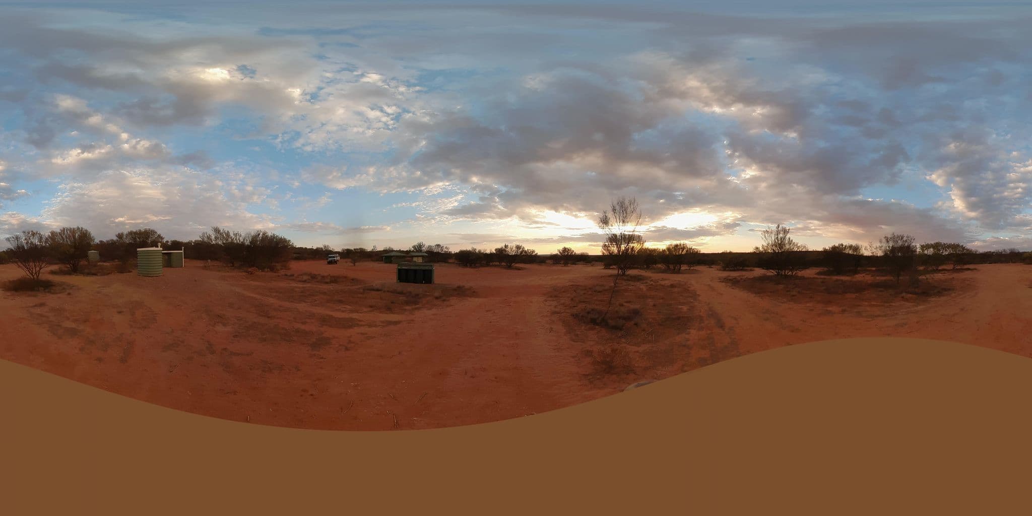 Street view near Olive Downs Campground, Broken Hill