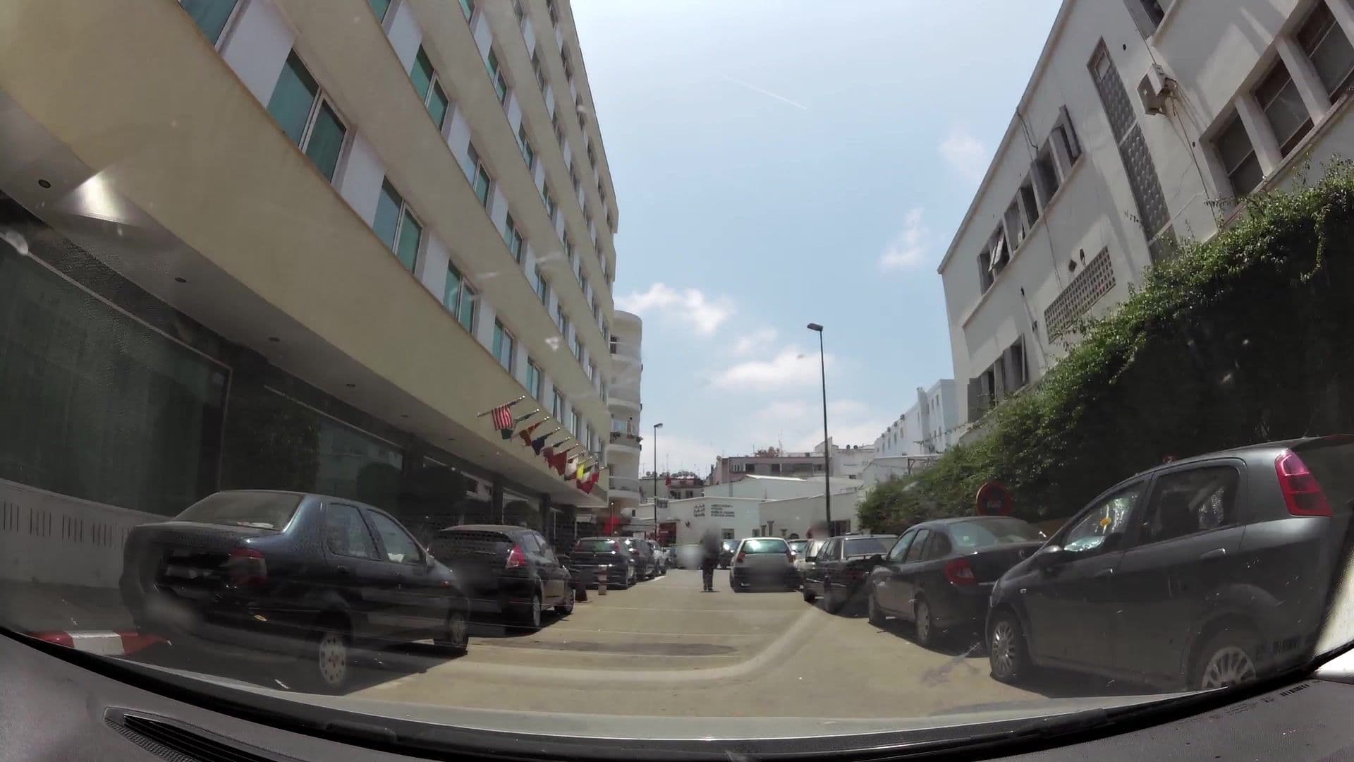 Street view near Helnan Chellah, Rabat — © kaartcam (CC BY-SA · Mapillary)
