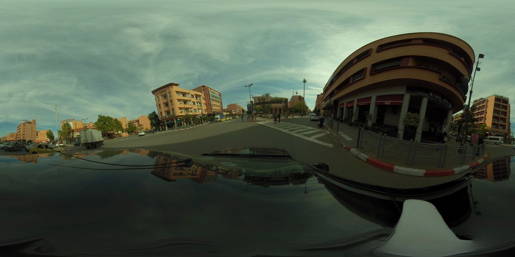 Street view near Hotel Renaissance, Marrakesh