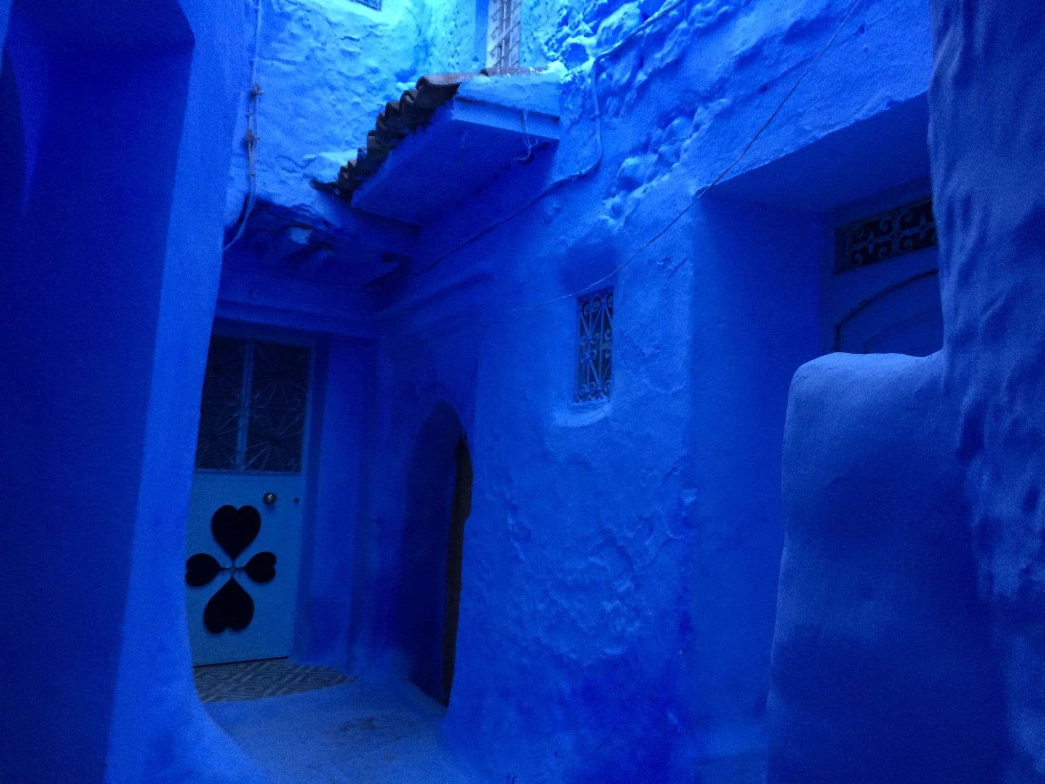 Street view near Hotel Koutoubia, Chefchaouen — © sige (CC BY-SA · Mapillary)