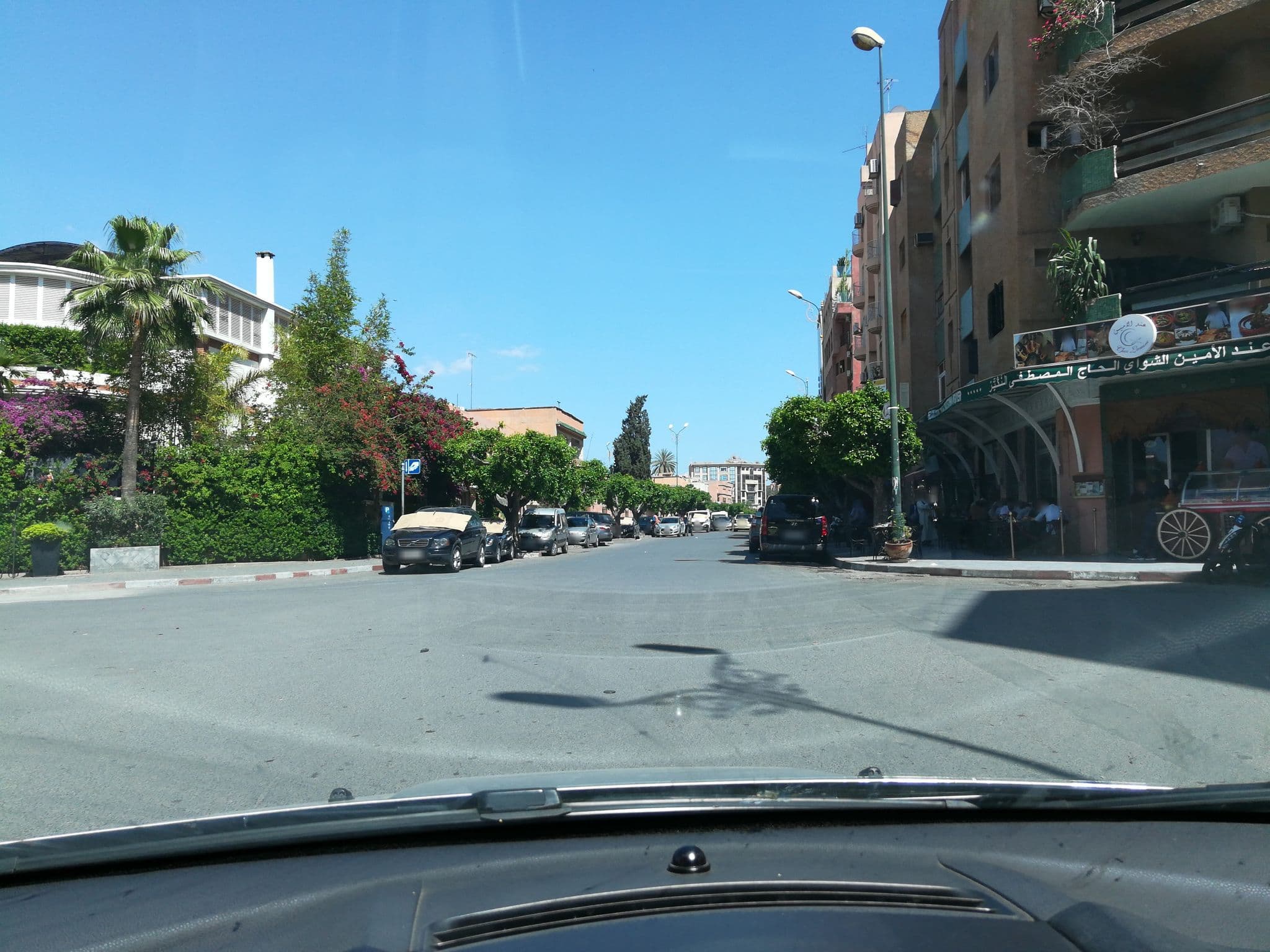 Street view near Al Bahja, Marrakesh