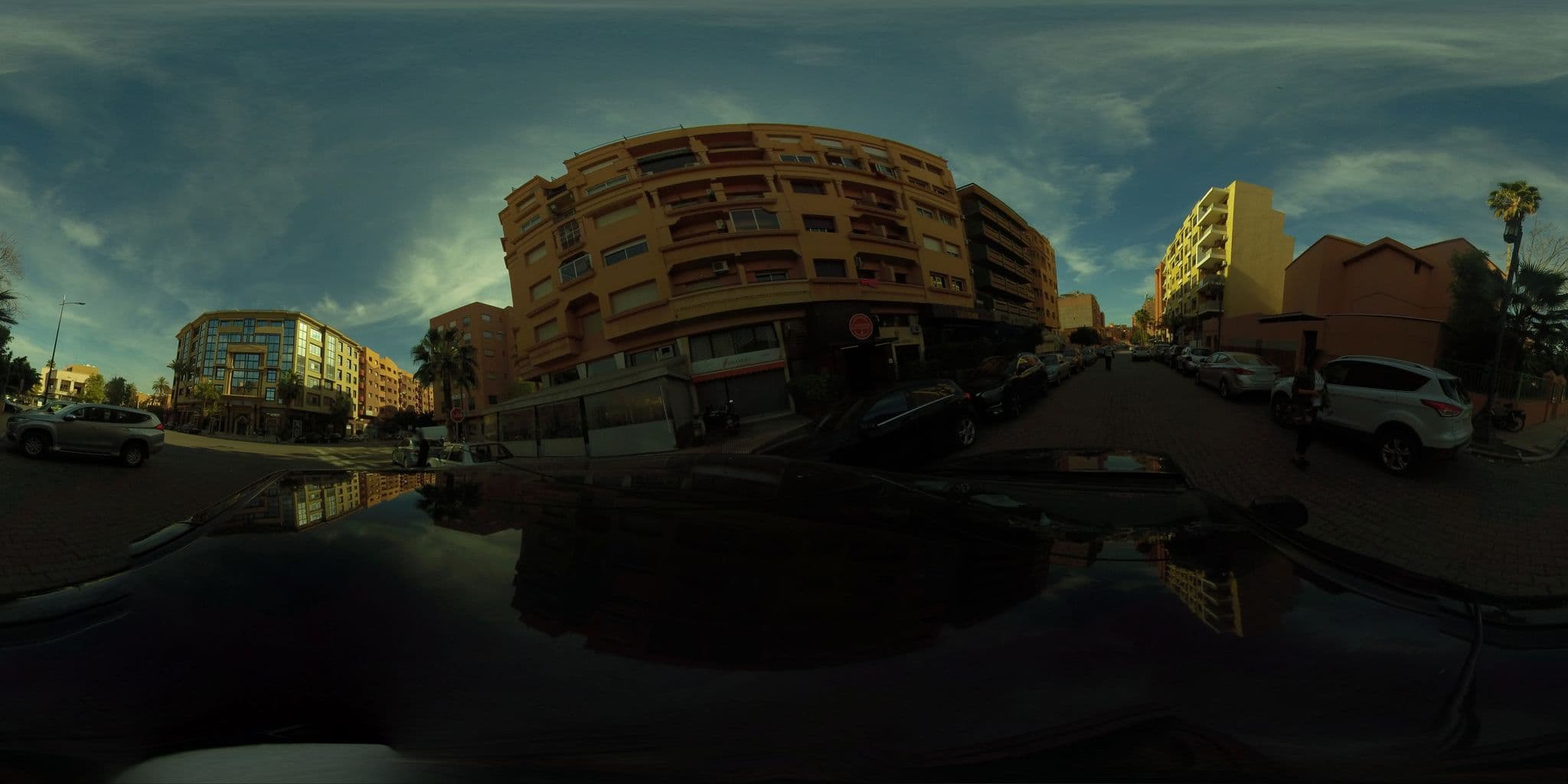 Street view near Chama, Marrakesh