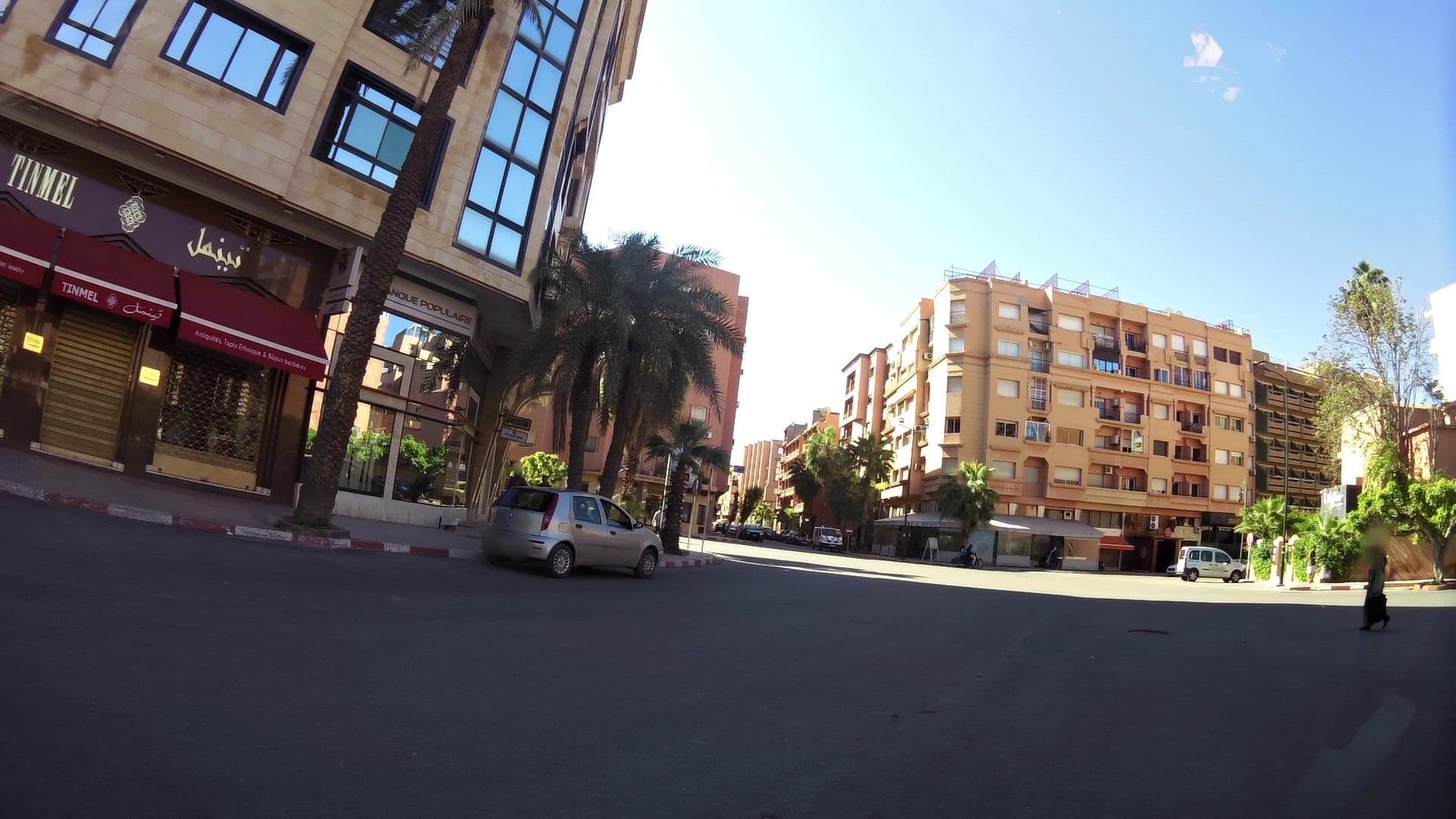 Street view near Les Palmiers, Marrakesh