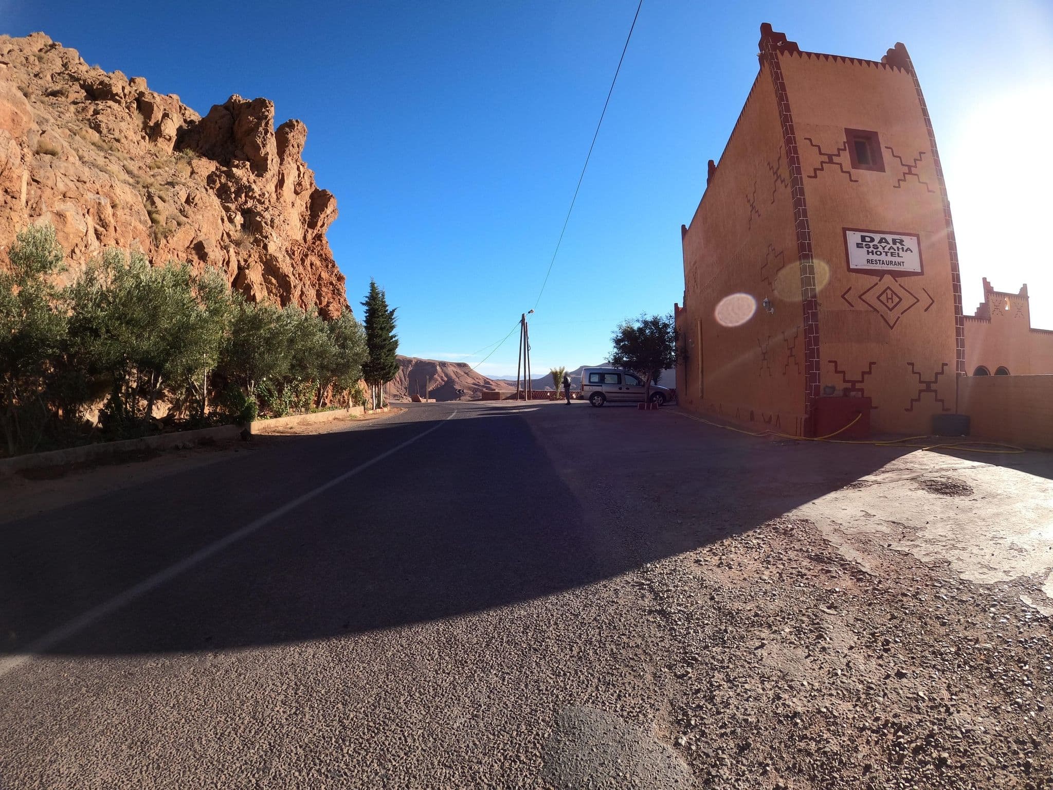 Street view near Dar Essyaha, Boumalne Dades — © masterofnoroad (CC BY-SA · Mapillary)