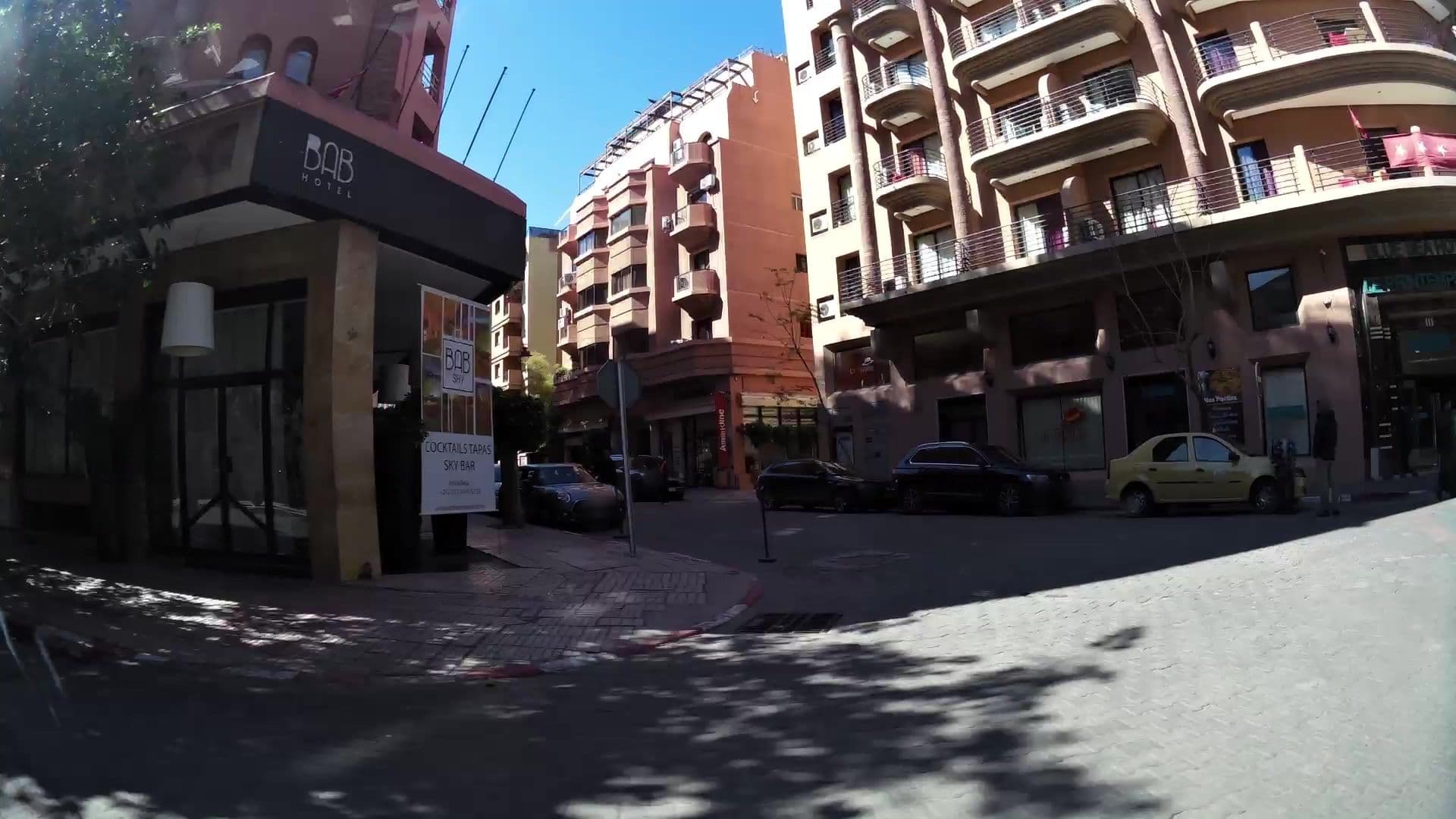 Street view near Bab Hotel, Marrakesh