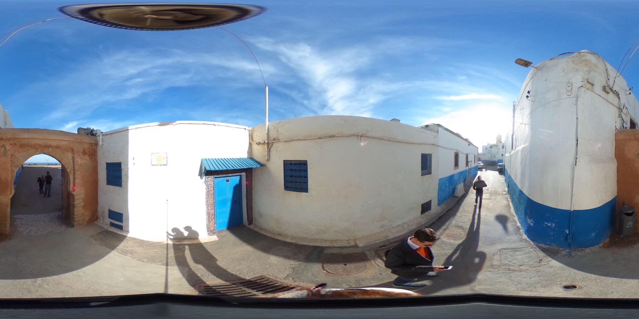 Street view near Dar El Baraka, Rabat — © sige (CC BY-SA · Mapillary)