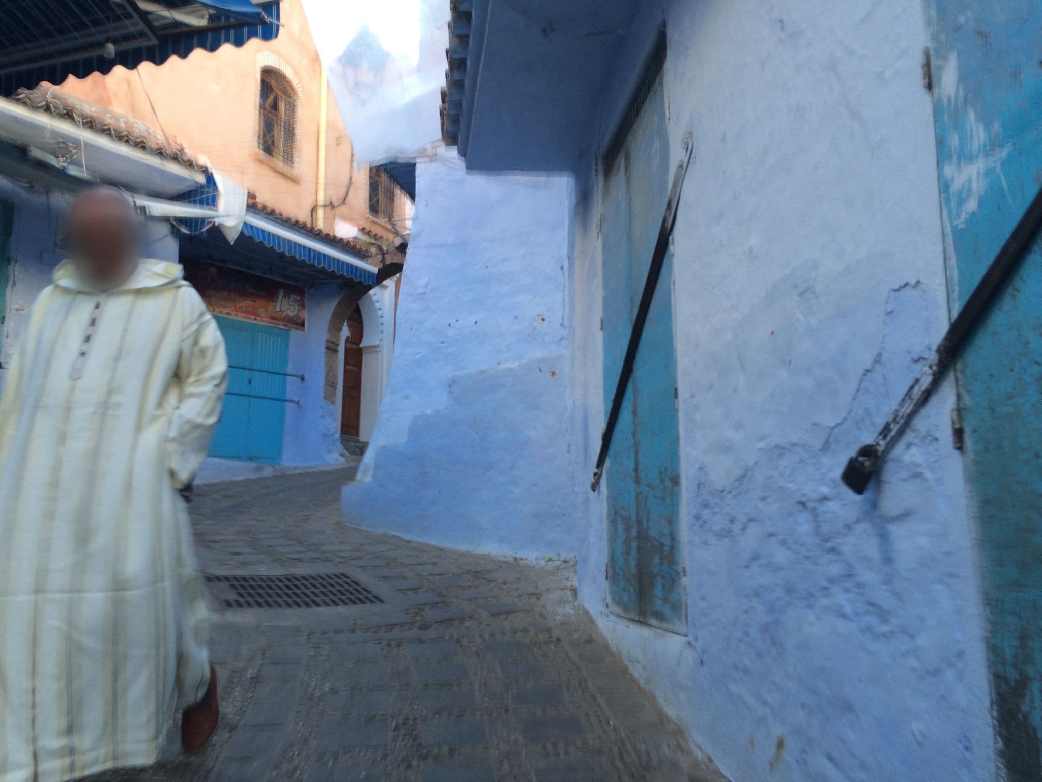 Street view near Hotel Abi khancha, Chefchaouen