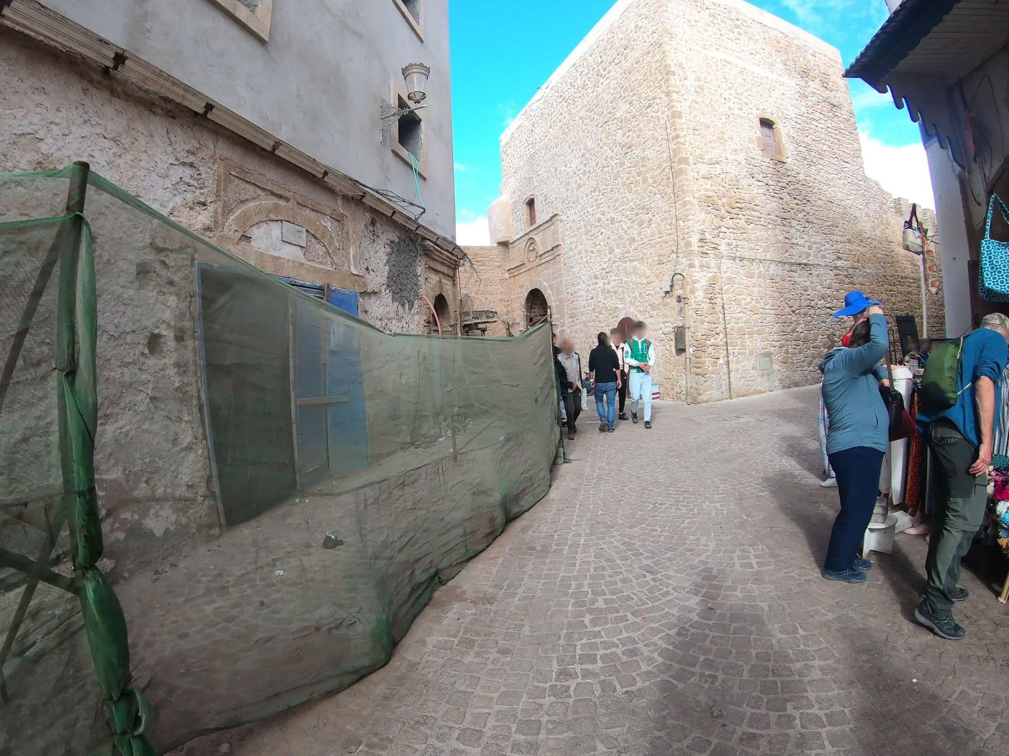 Street view near Palais des Remparts, Essaouira