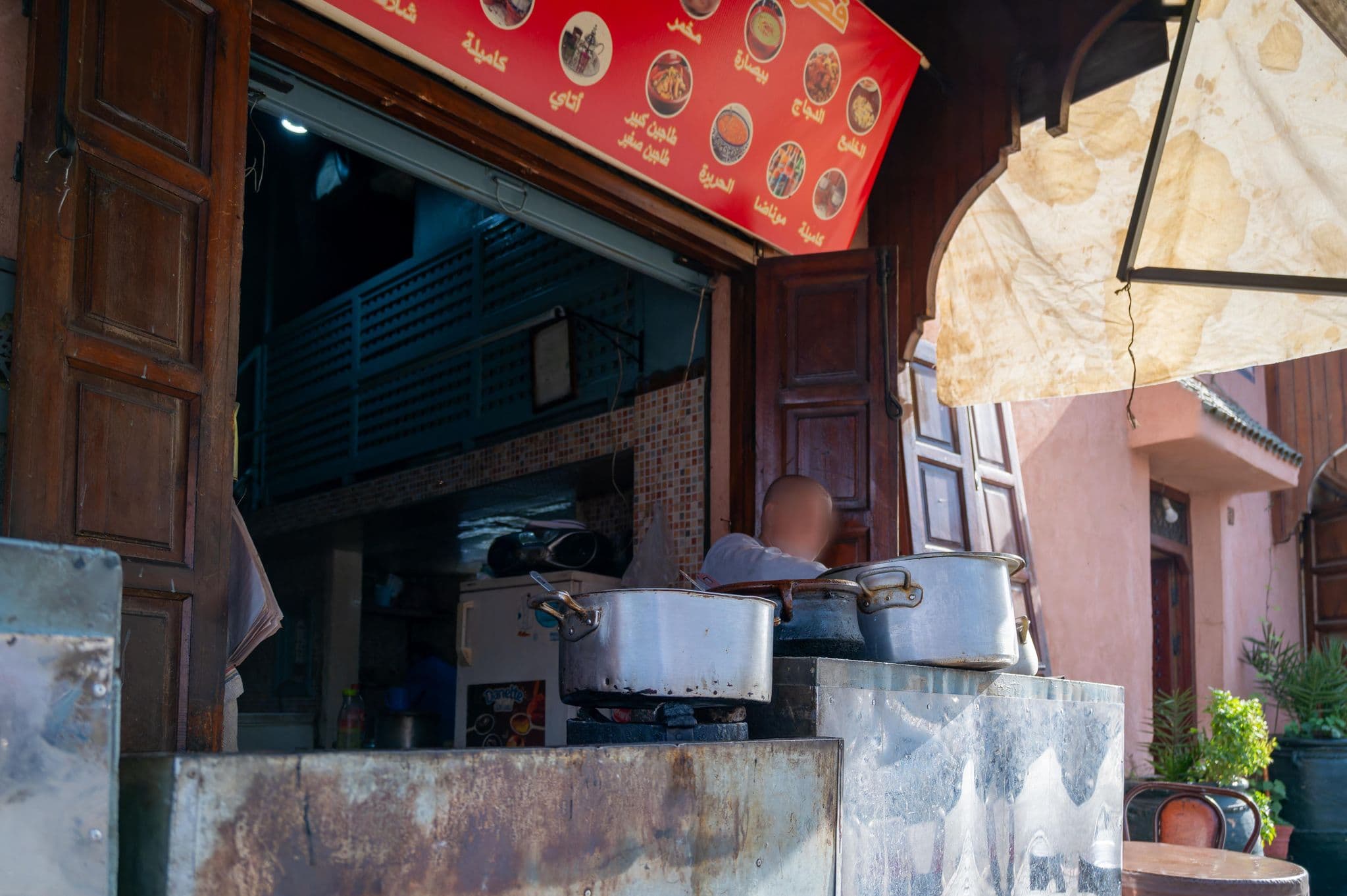 Street view near Riad d'Airain, Marrakesh