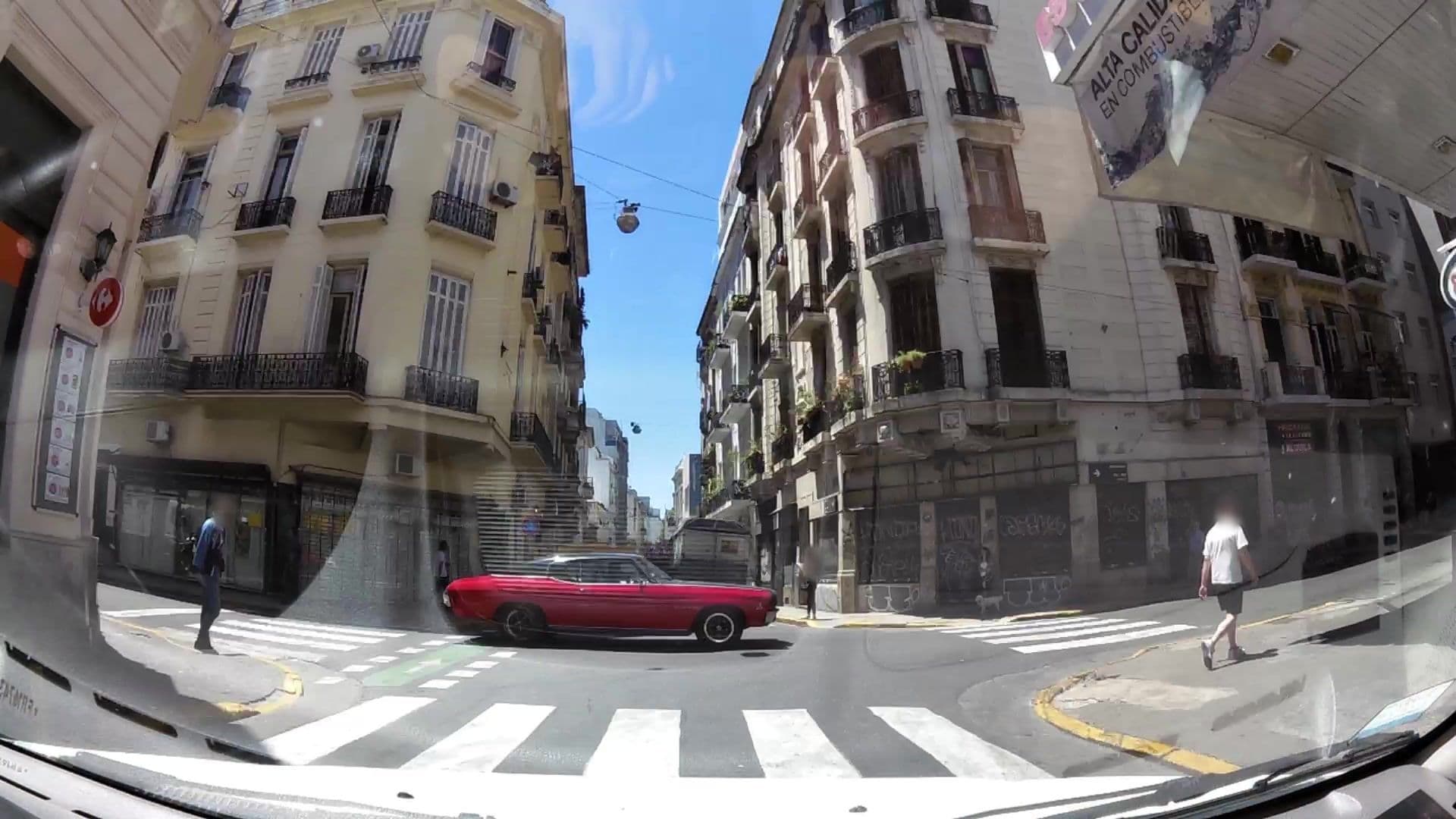 Street view near América del Sur, Buenos Aires