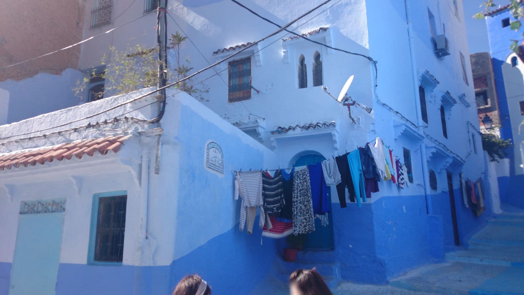 Street view near Hostel Aline, Chefchaouen