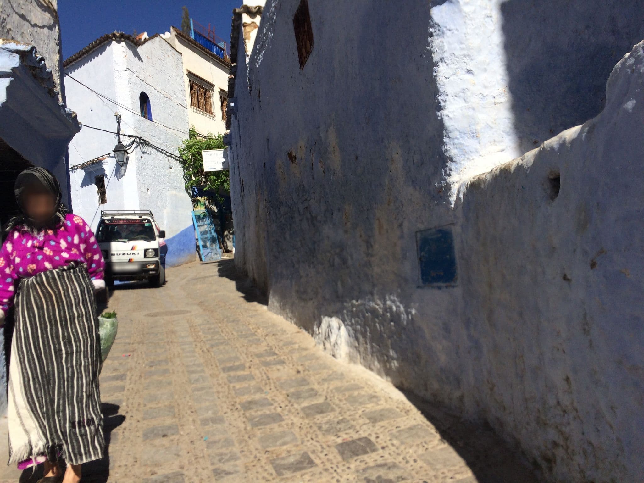 Street view near Dar Onsar, Chefchaouen