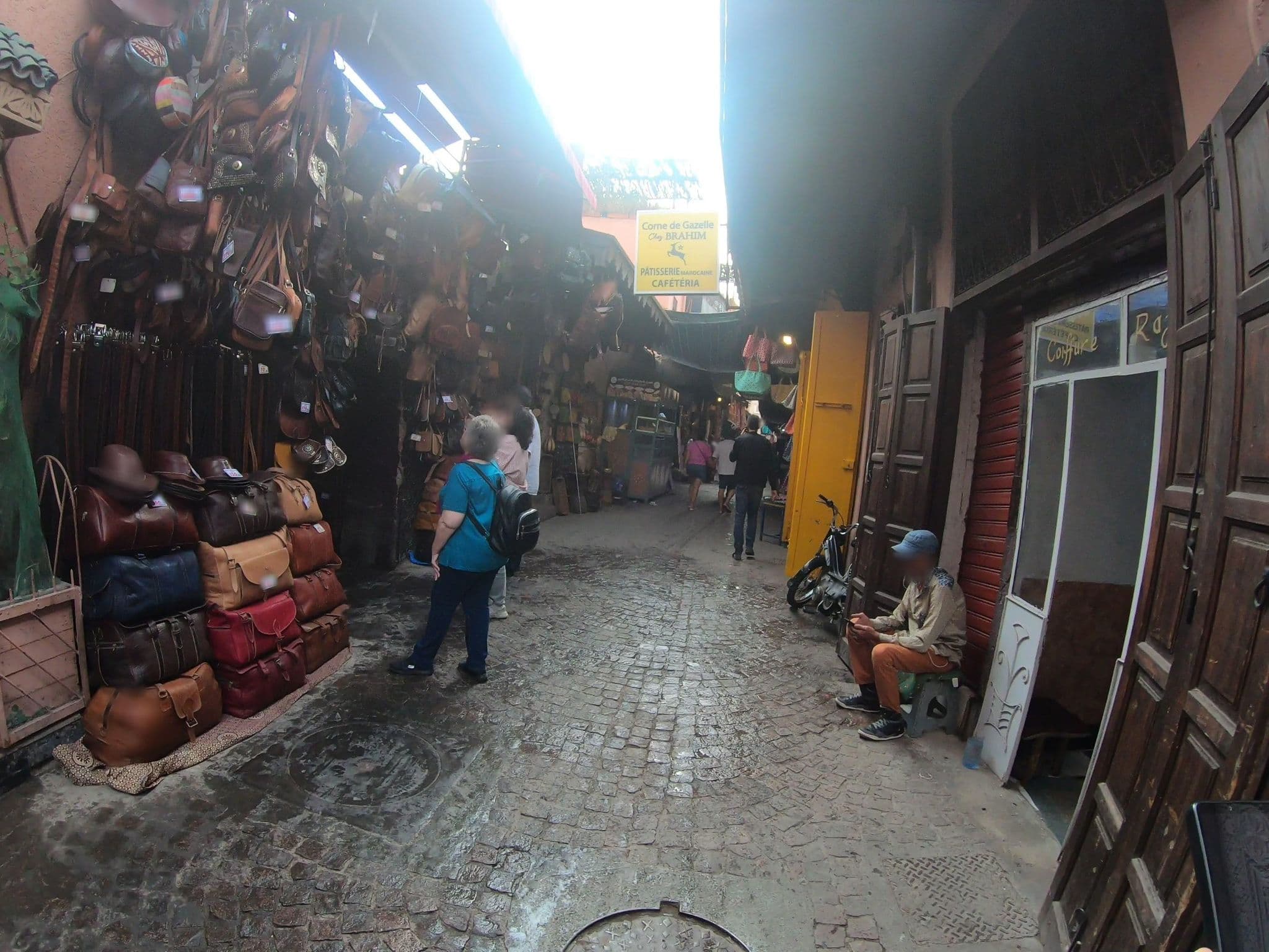 Street view near Riad Slitine Marrakech, Marrakesh