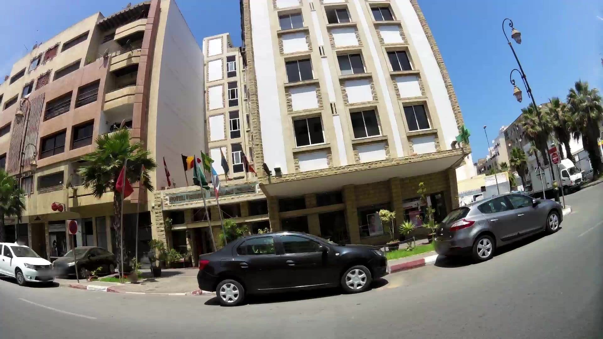 Street view near Hôtel Texuda, Rabat — © kaartcam (CC BY-SA · Mapillary)