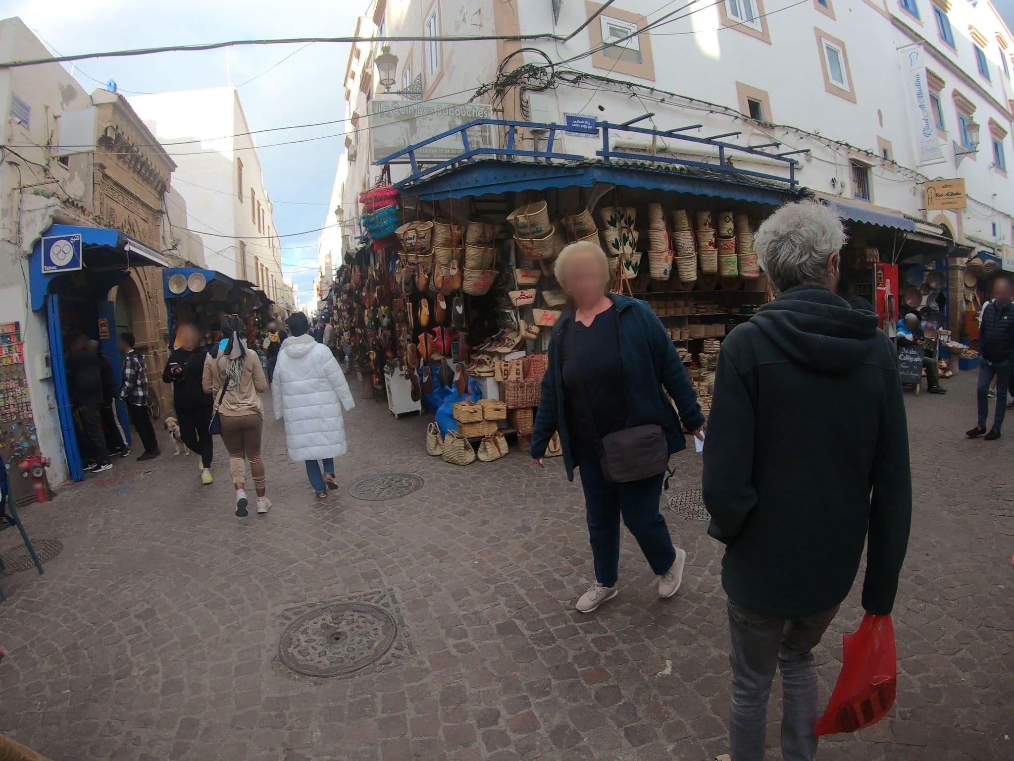 Street view near Surf and Chill Hostel, Essaouira
