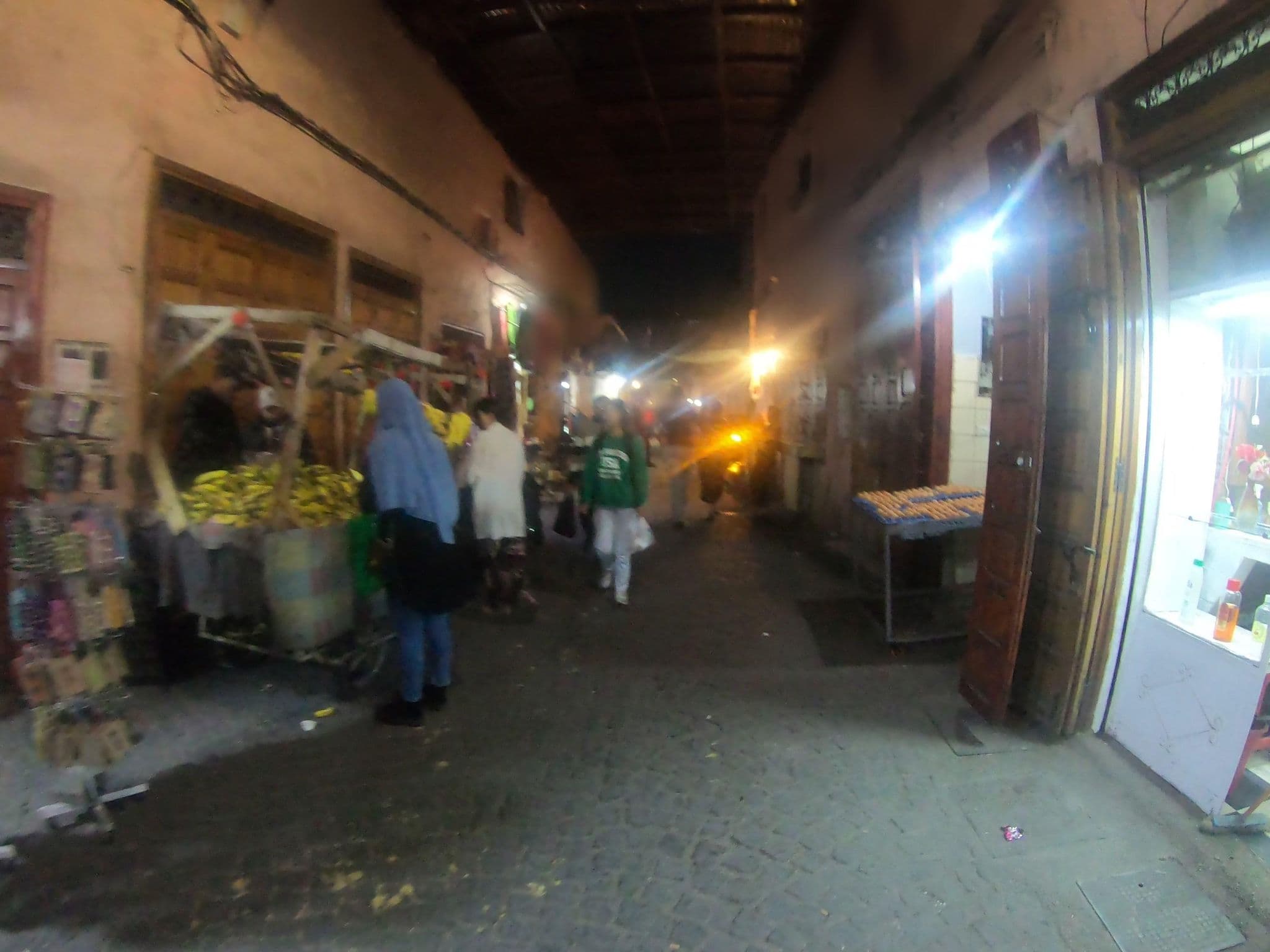 Street view near Riad Kniza, Marrakesh