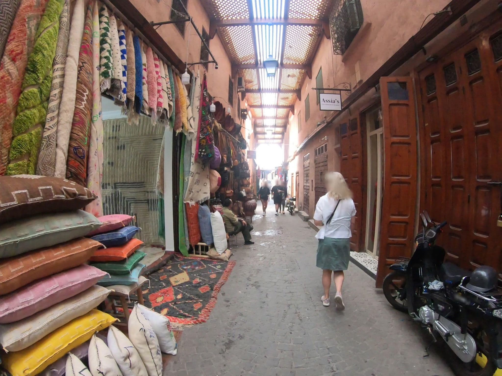 Street view near riad dalla santa, Marrakesh