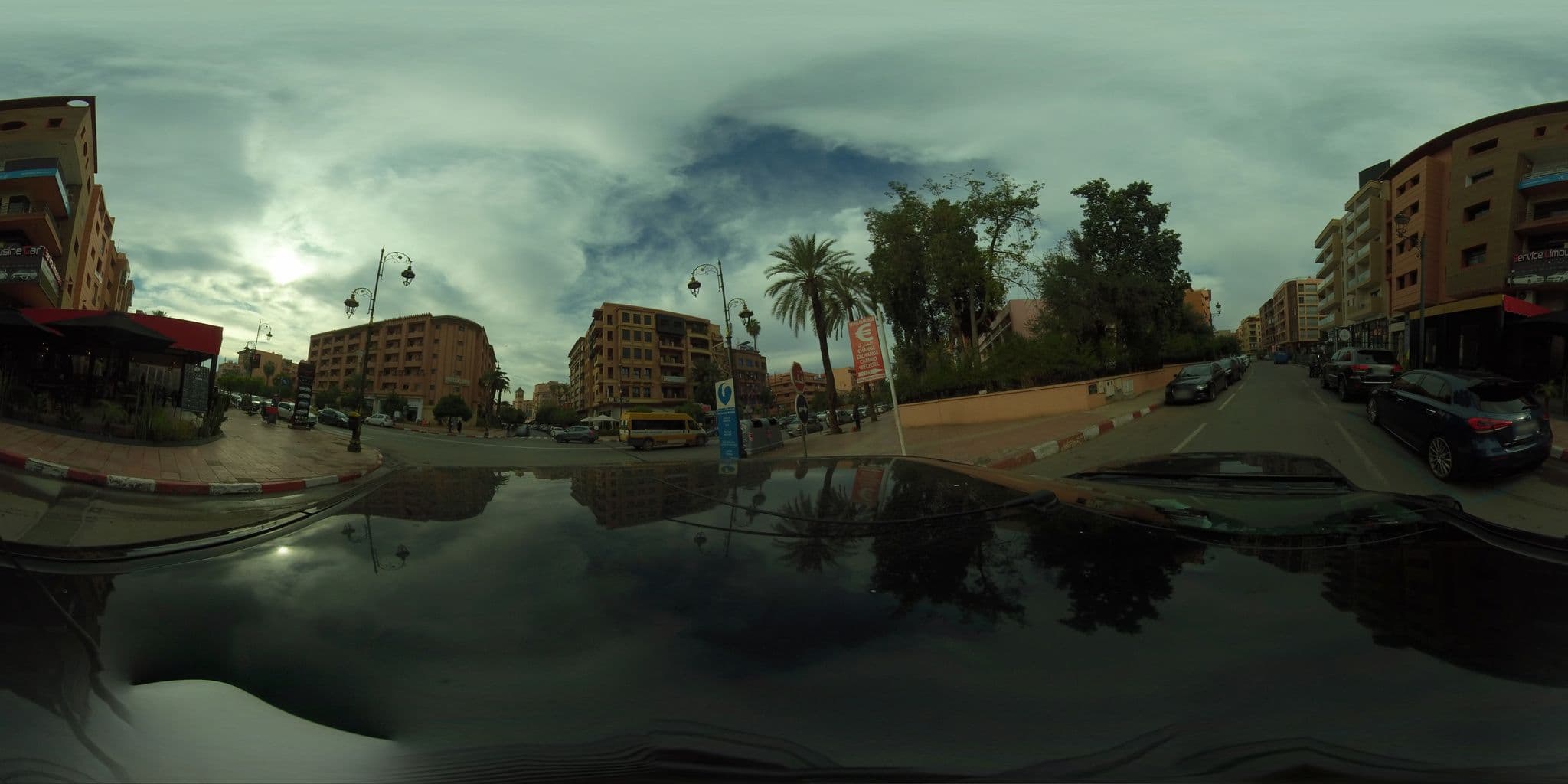 Street view near atlassia, Marrakesh
