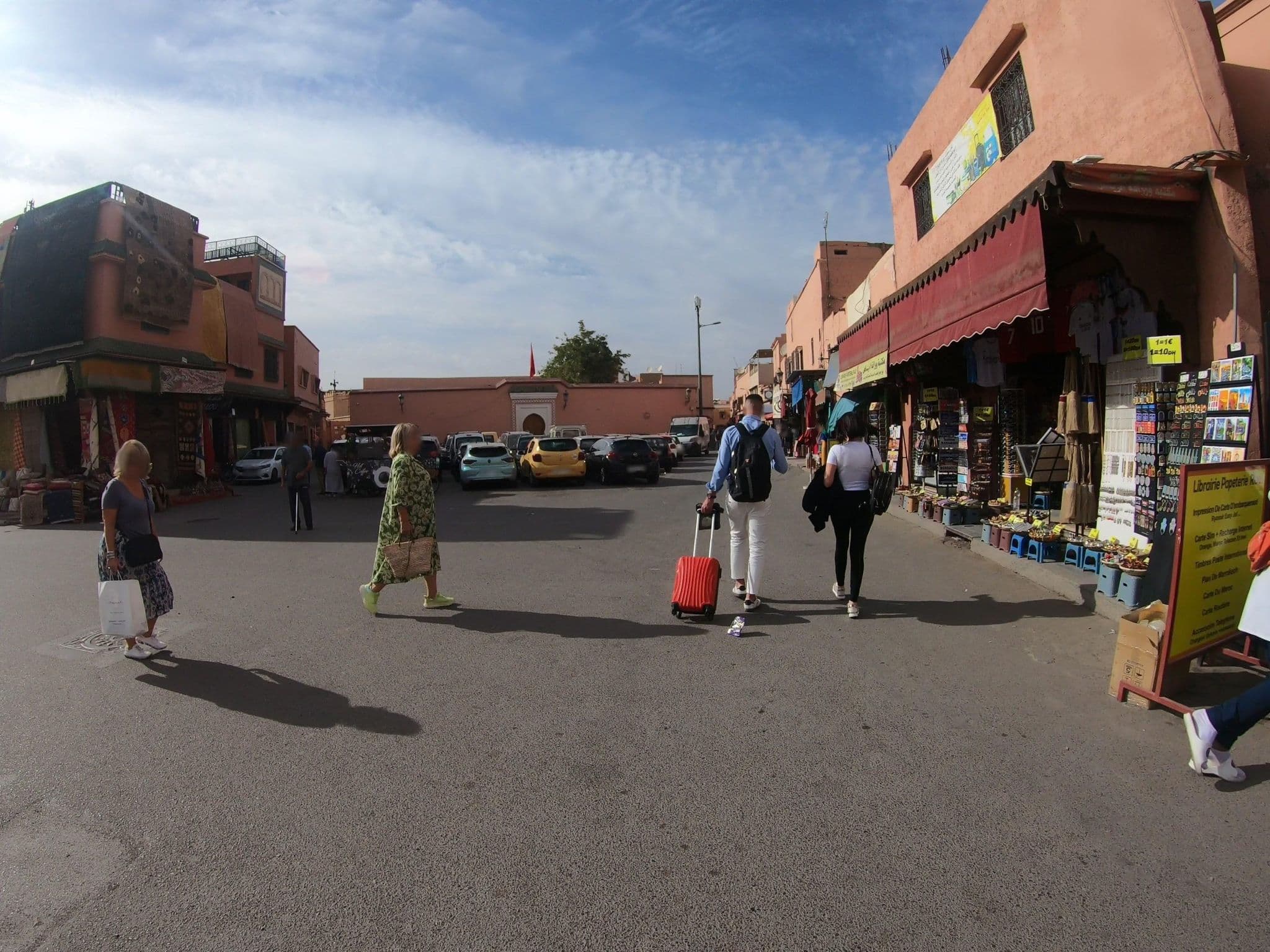 Street view near Riad Amin, Marrakesh