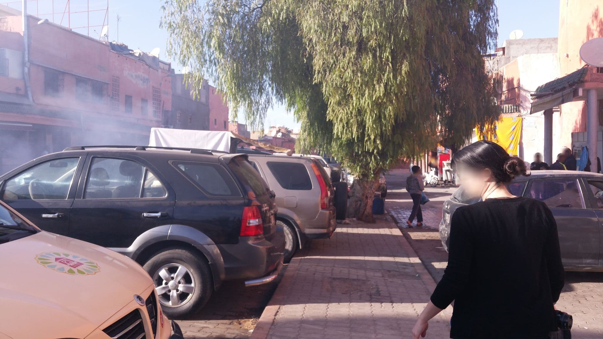 Street view near Riad Ida Ou Balou, Marrakesh