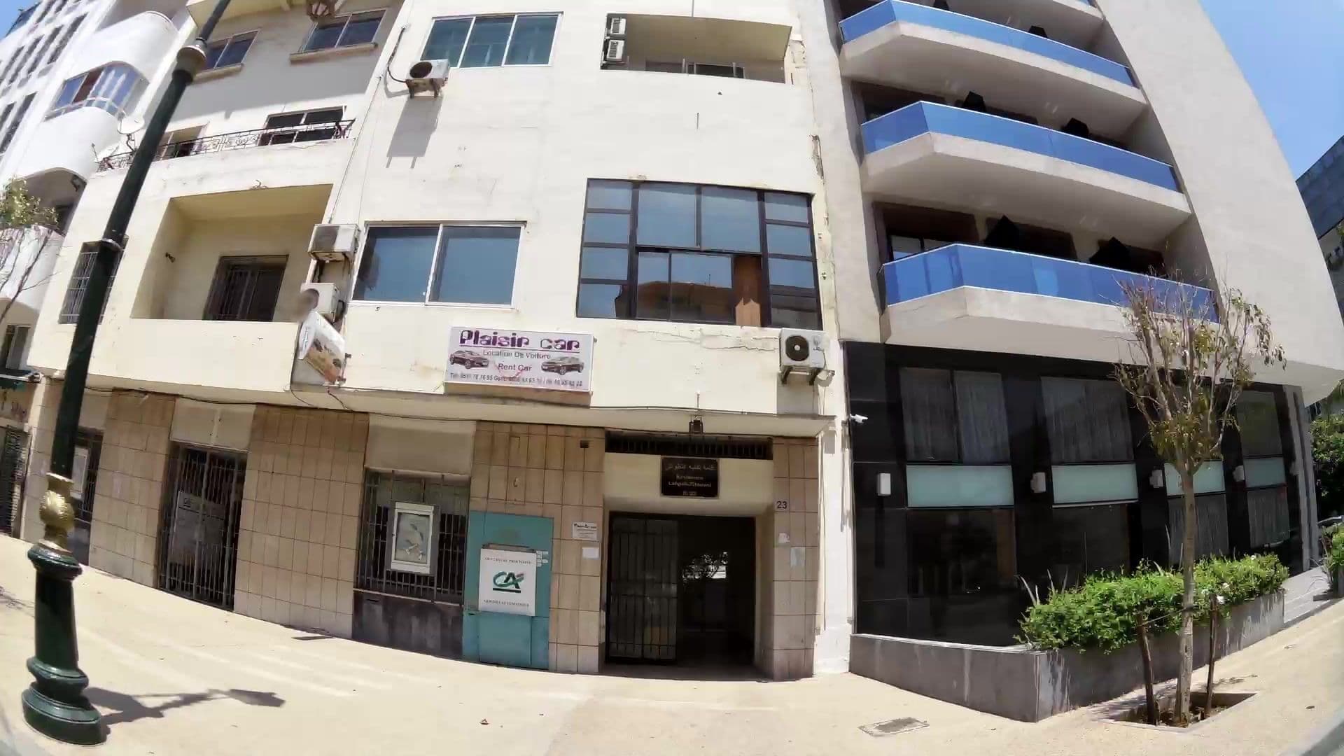 Street view near Annakhil, Rabat — © kaartcam (CC BY-SA · Mapillary)