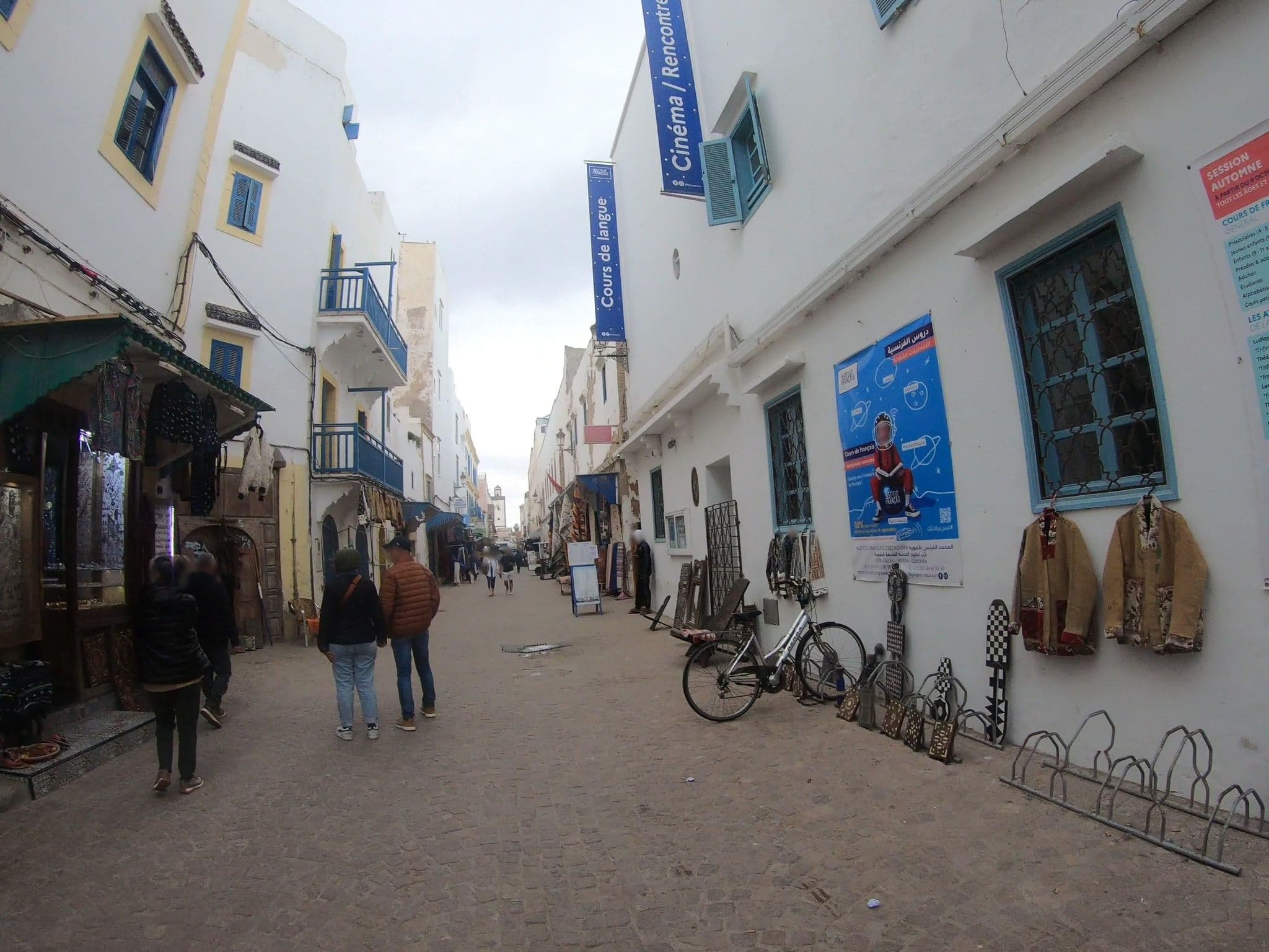 Street view near Hotel Al Arboussas, Essaouira