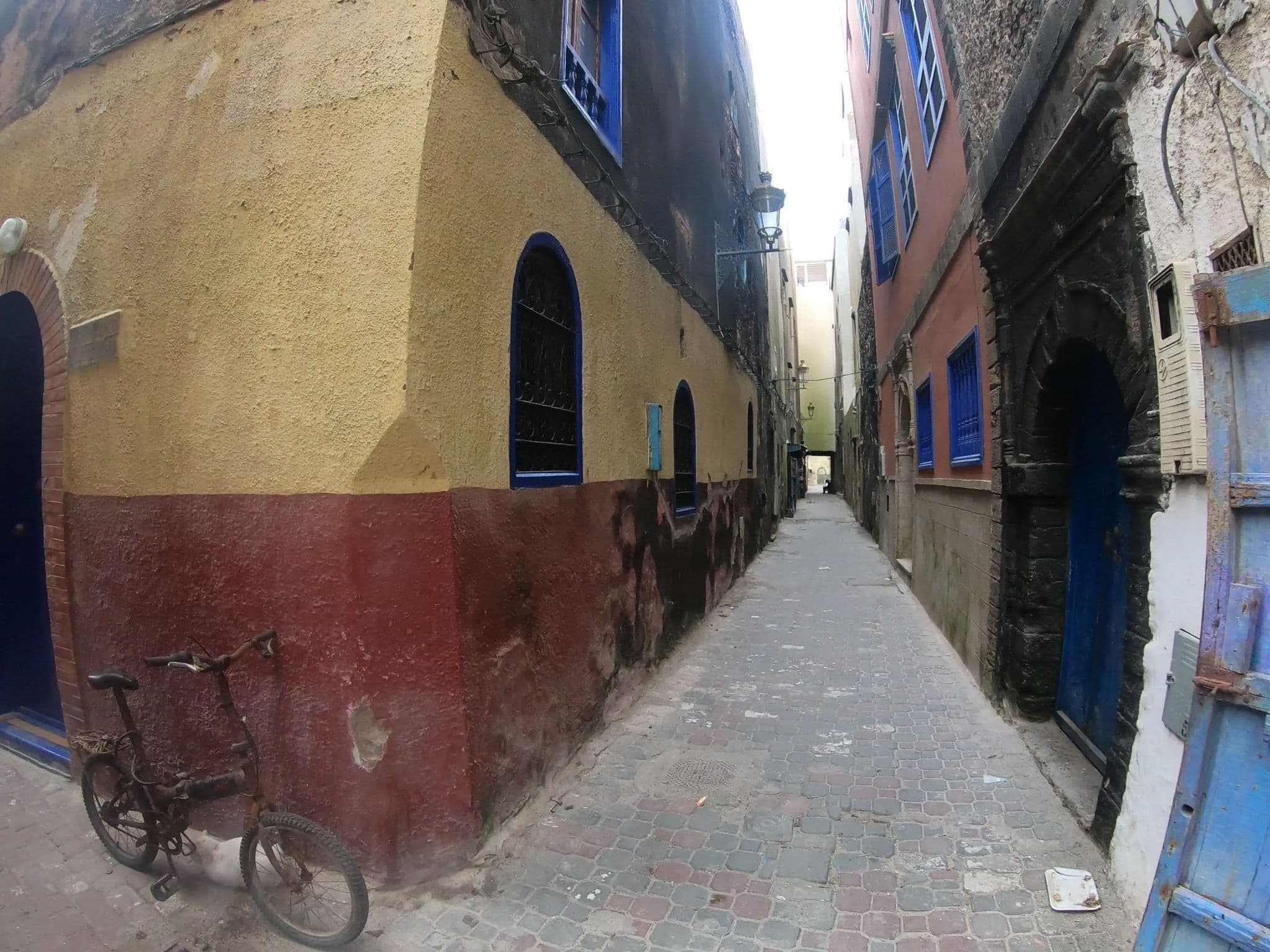 Street view near Dar Sophia دار صوفيا, Essaouira