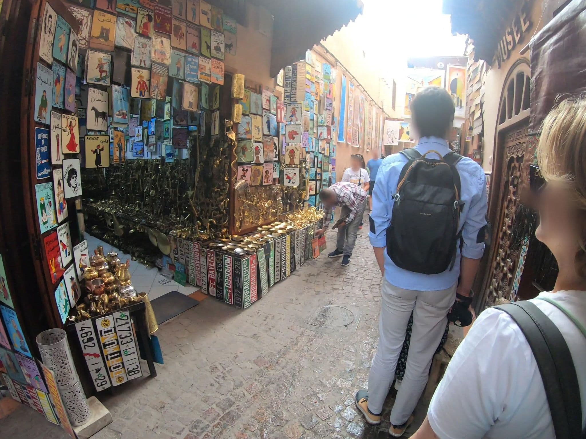 Street view near Riad 117, Marrakesh