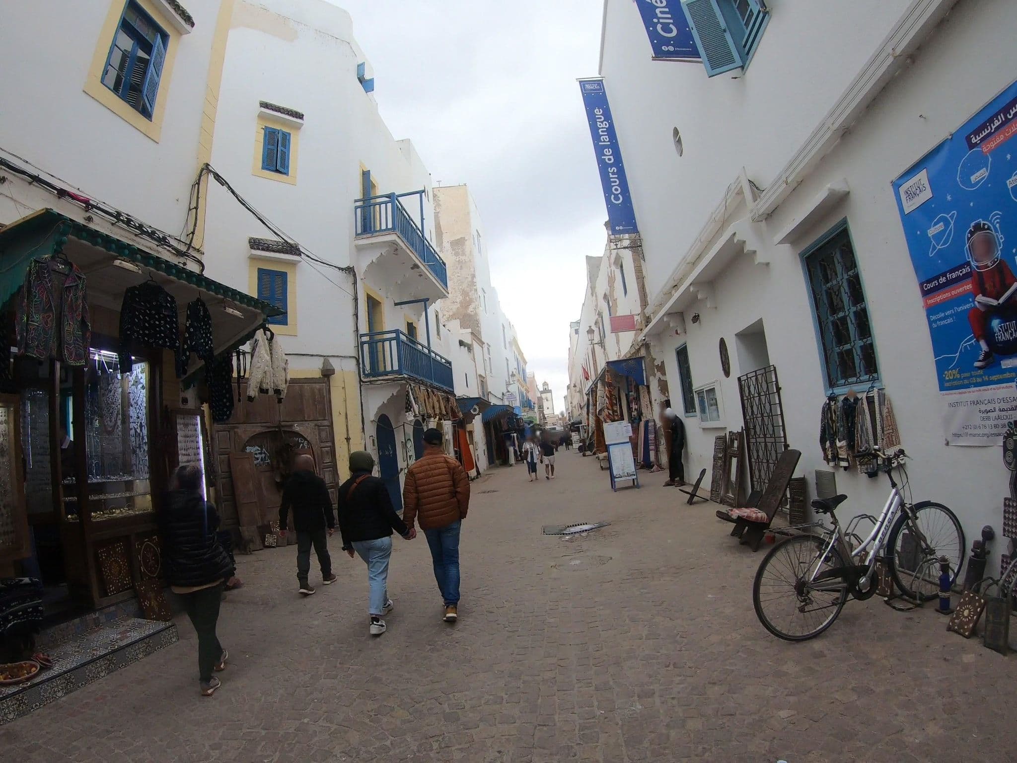Street view near Riad Beldy, Essaouira