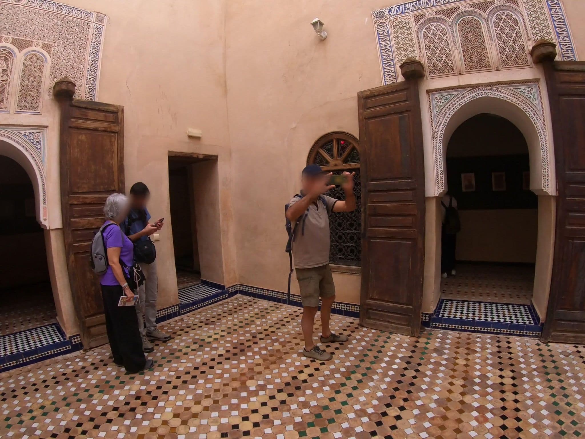 Street view near Sun Hostel, Marrakesh