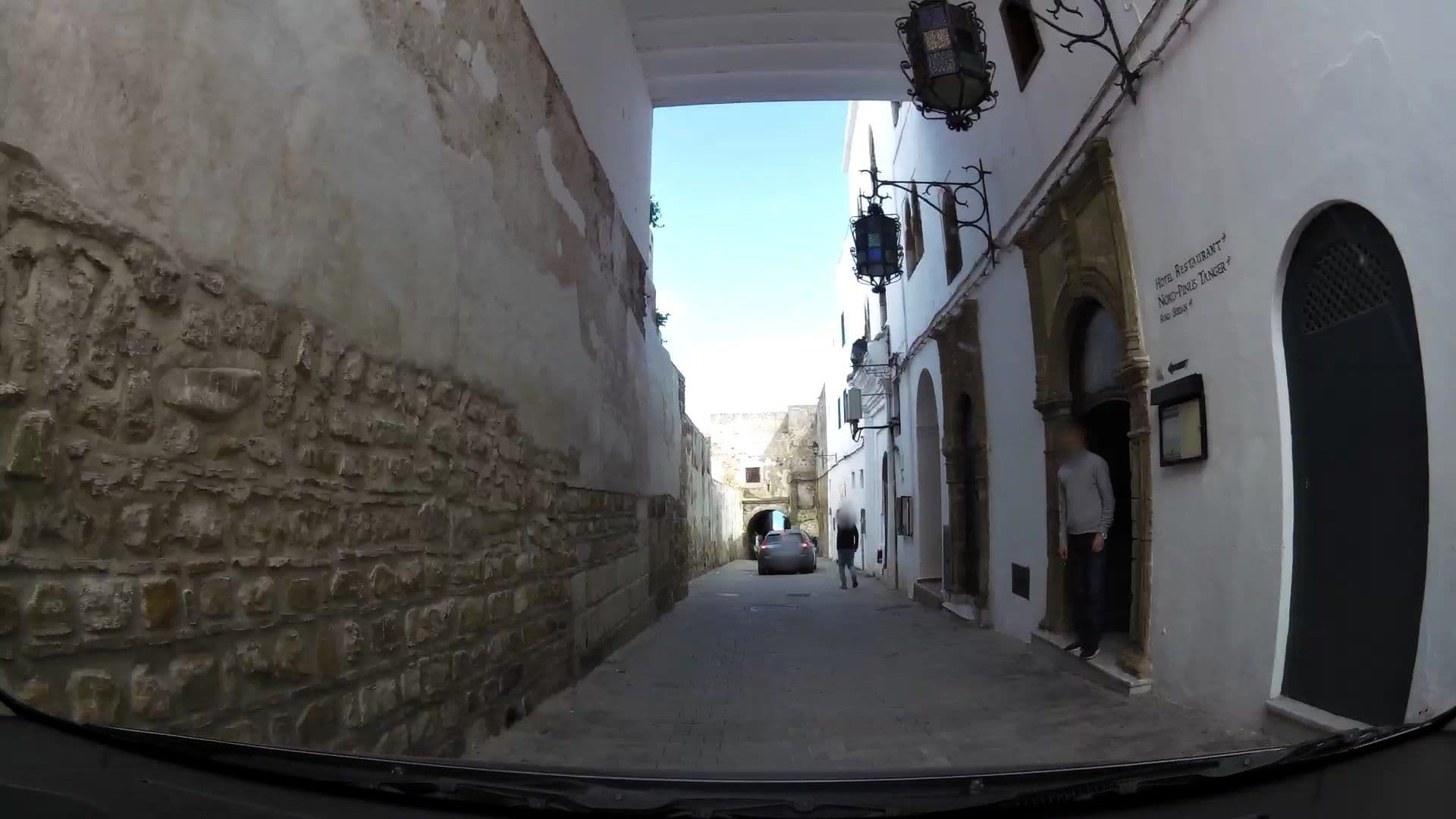 Street view near Hotel Nord-Pinus Tanger, Tangier — © kaartcam (CC BY-SA · Mapillary)