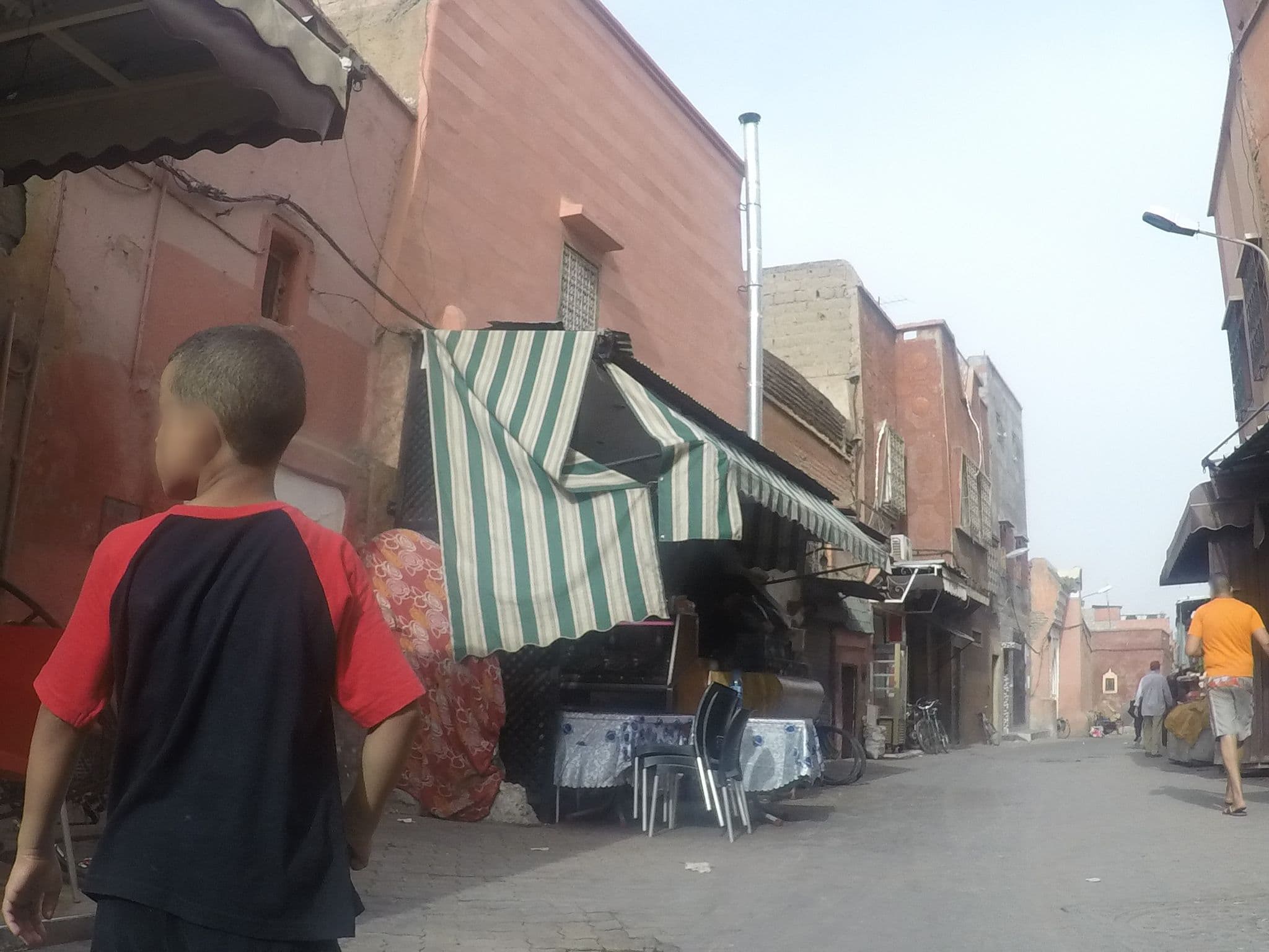 Street view near N12 Hostel, Marrakesh