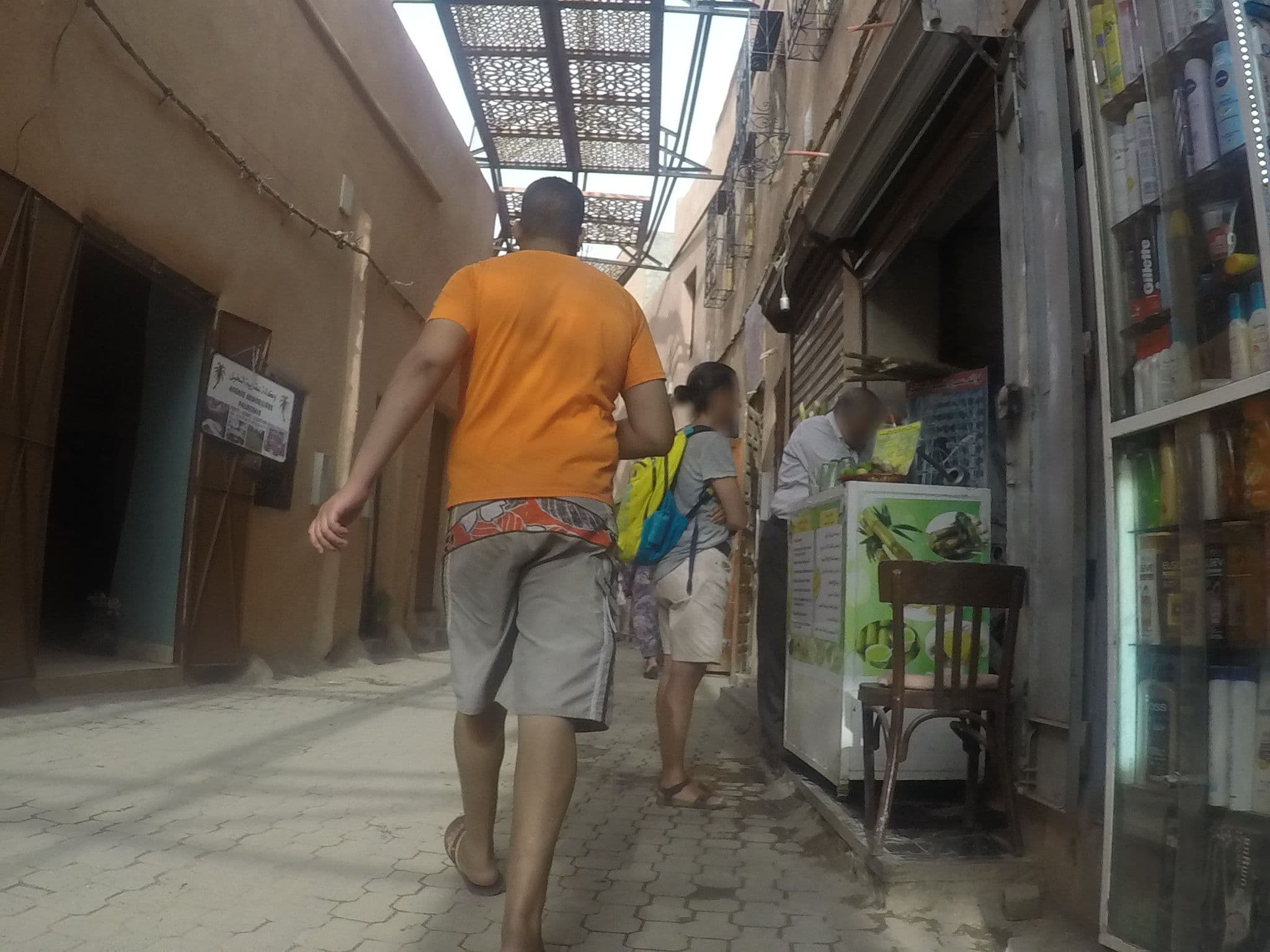 Street view near Riad BOUSSA, Marrakesh — © chrisbeddow (CC BY-SA · Mapillary)