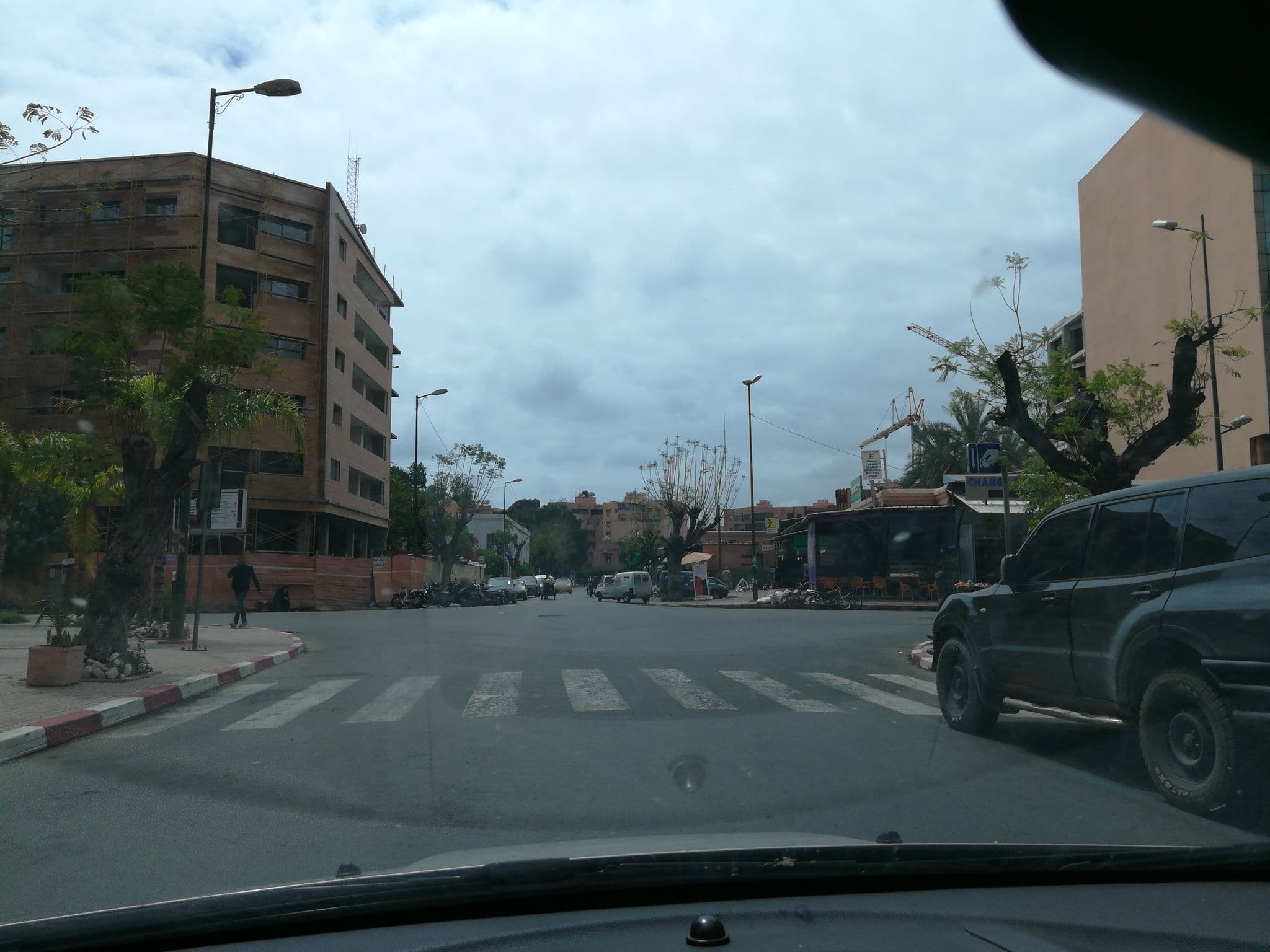 Street view near Appart Hotel, Marrakesh