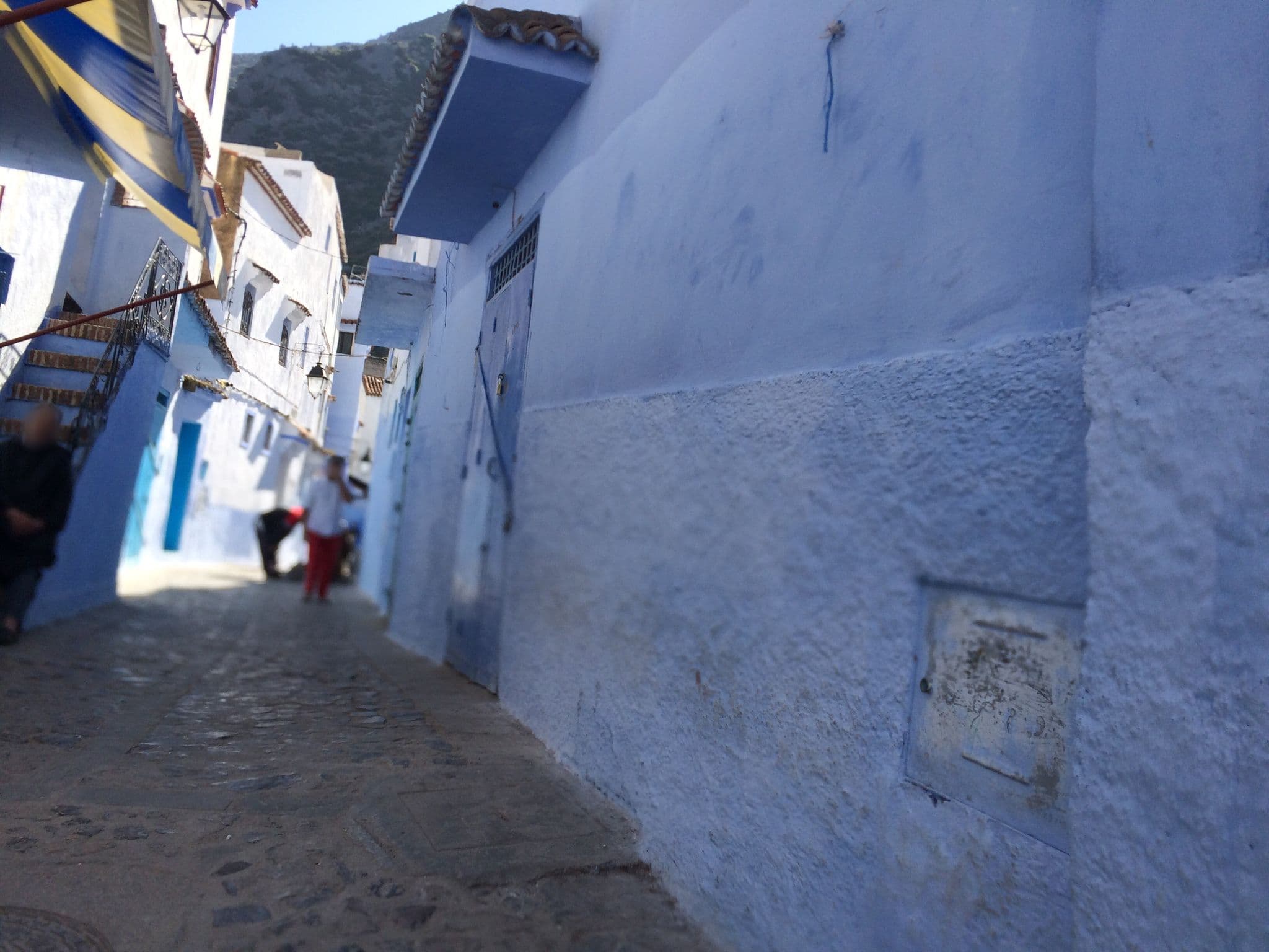 Street view near Dar Yakout, Chefchaouen